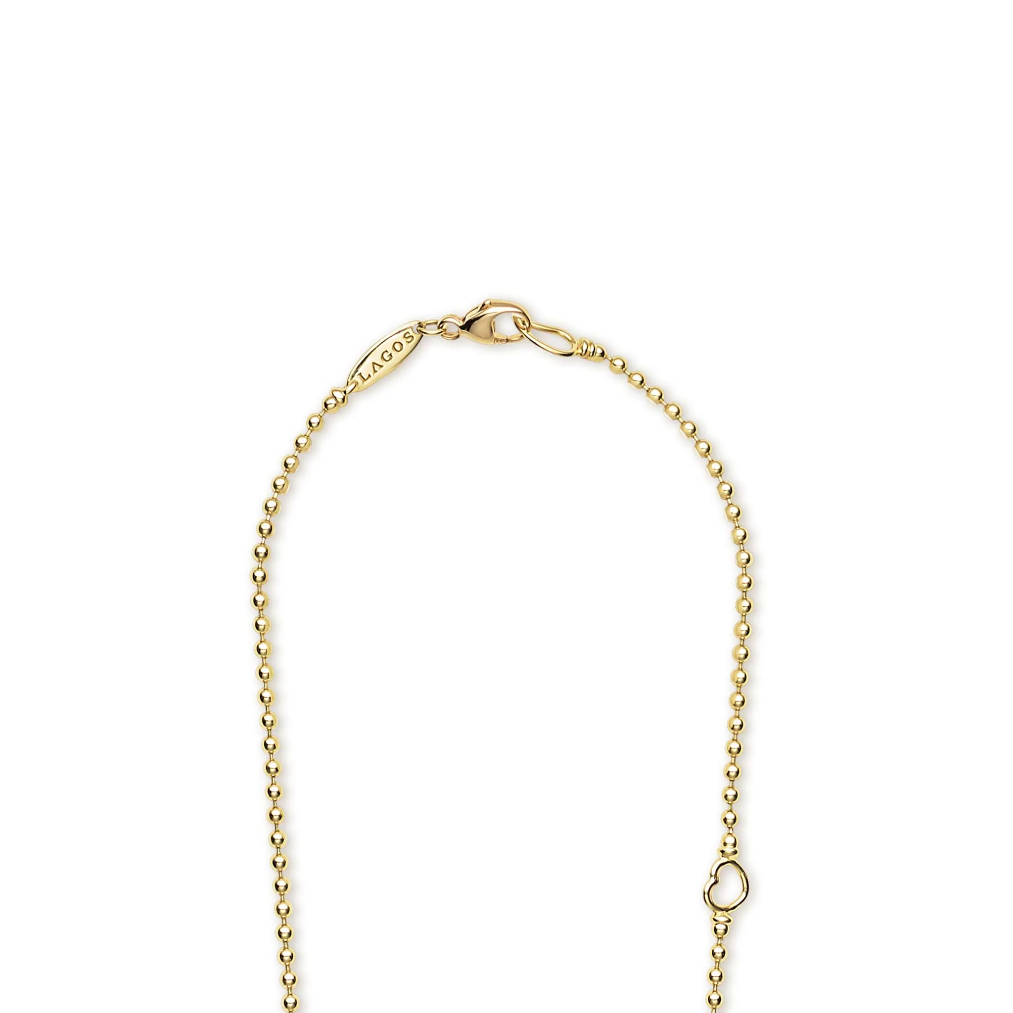 Fizz 18K Gold Nine Diamond Linear Necklace - Image 5