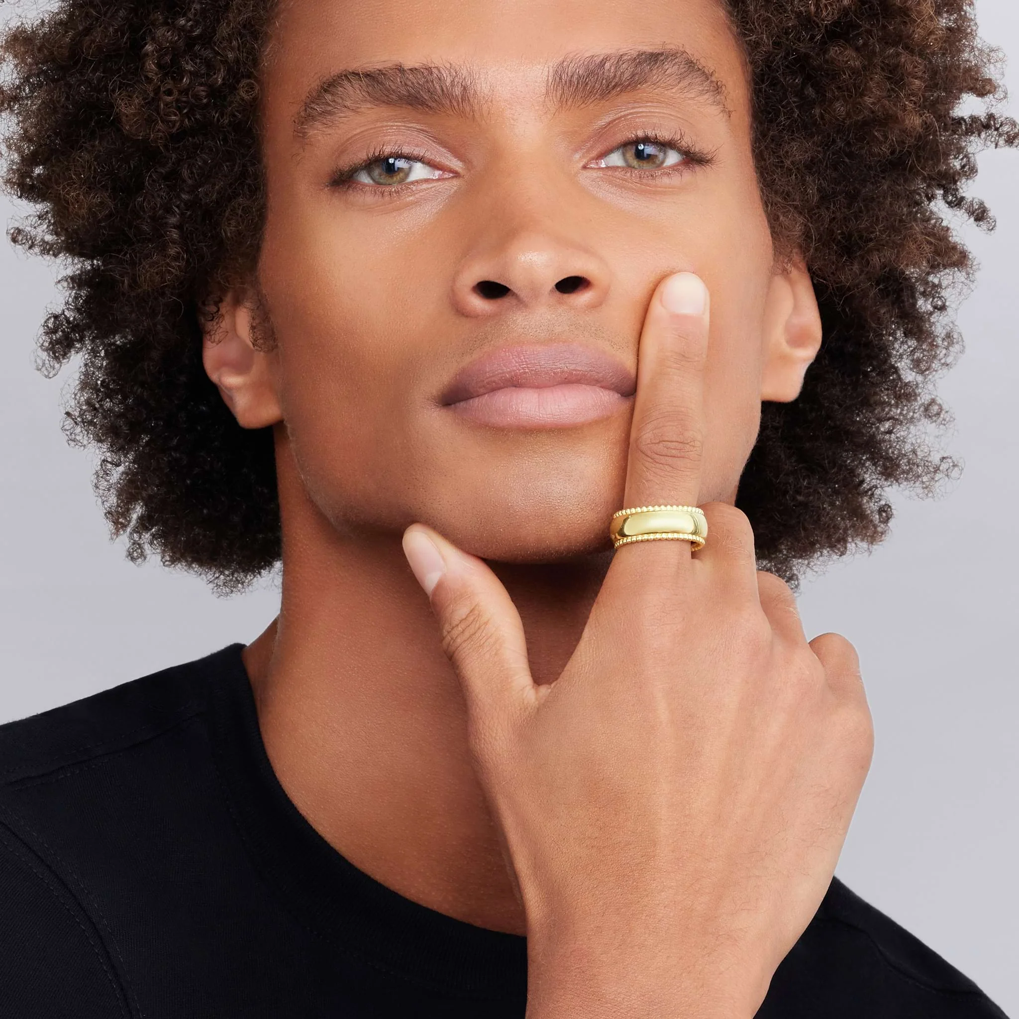 18K Gold Band Ring - Image 2