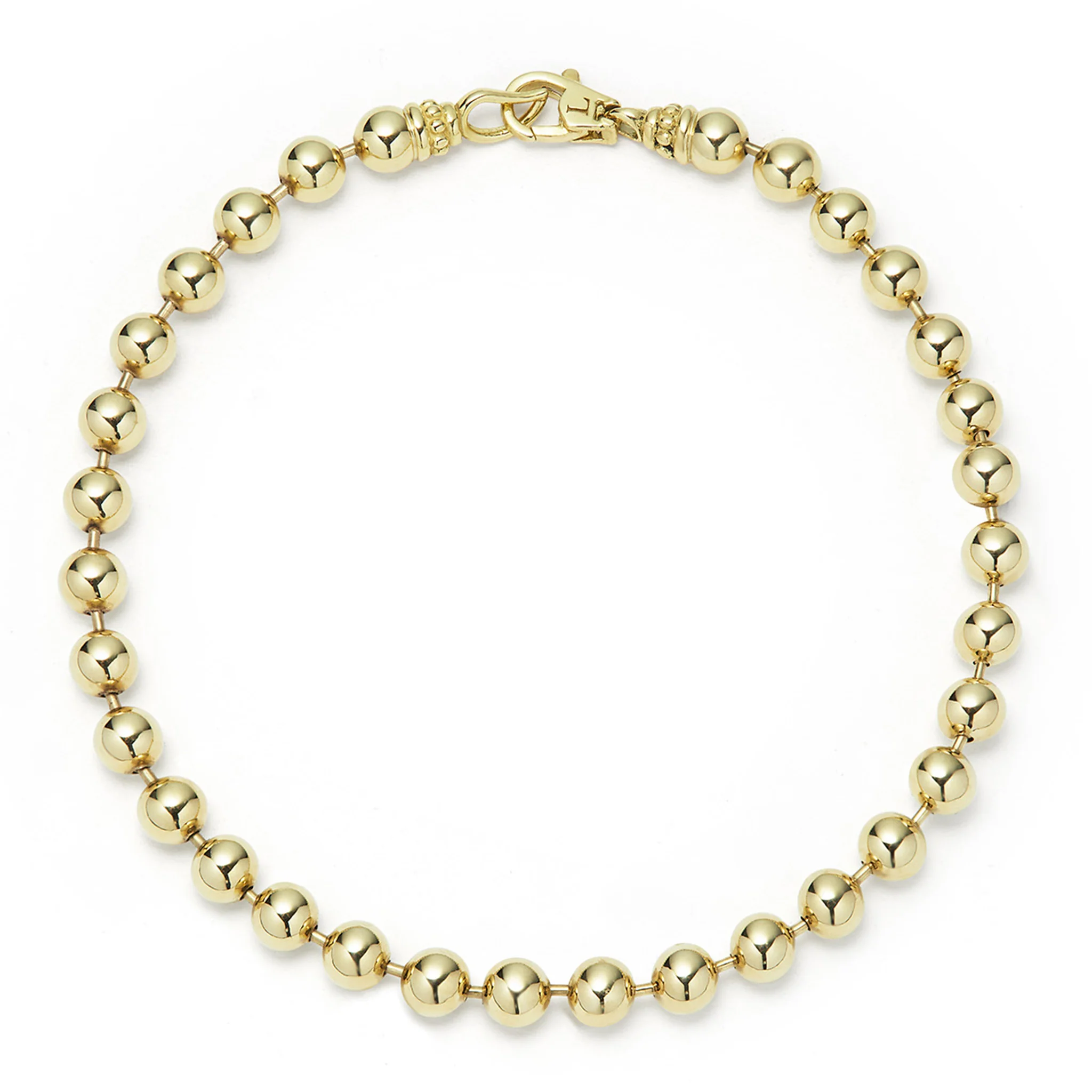 18K Gold Ball Chain Bracelet | 5mm