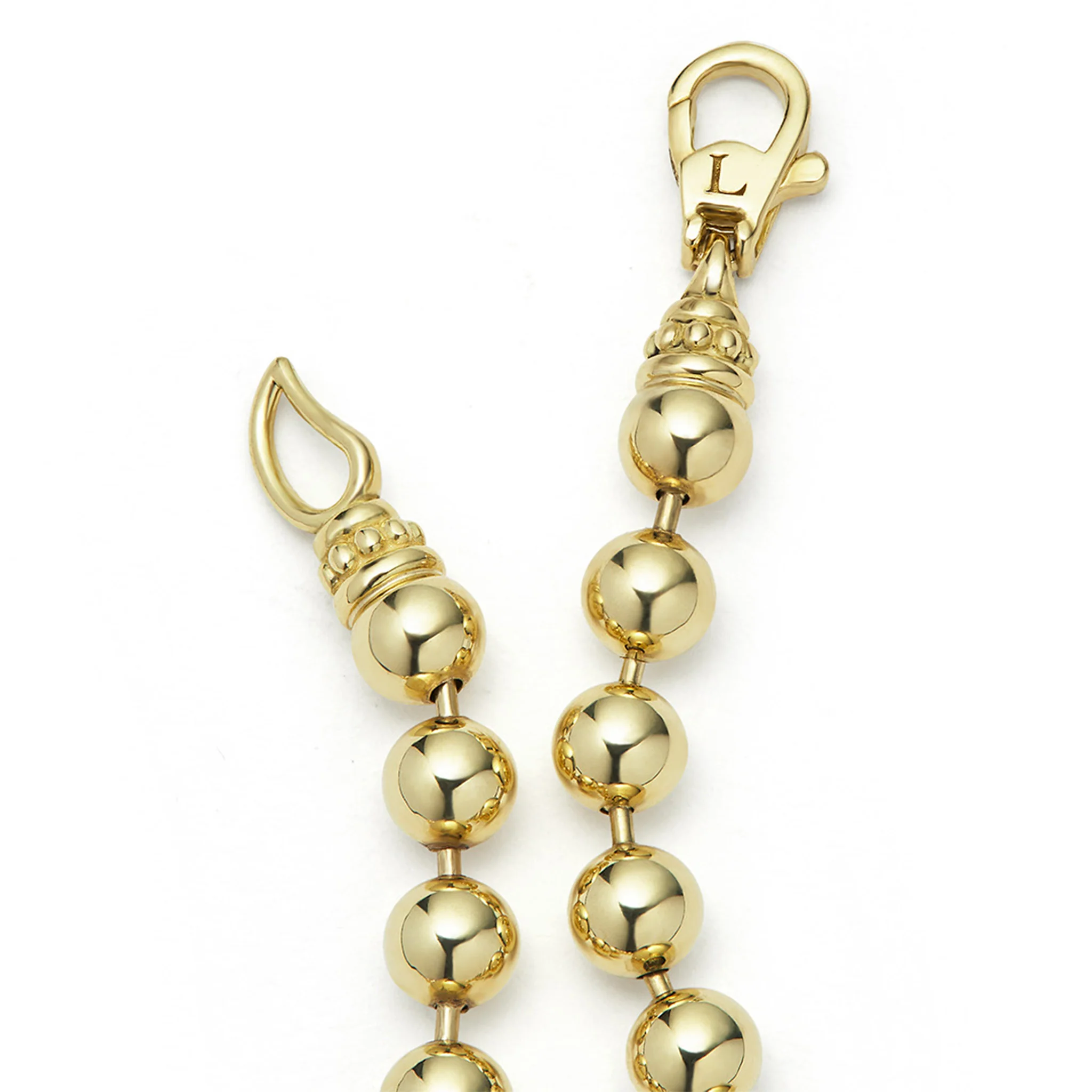 18K Gold Ball Chain Bracelet | 5mm - Image 4