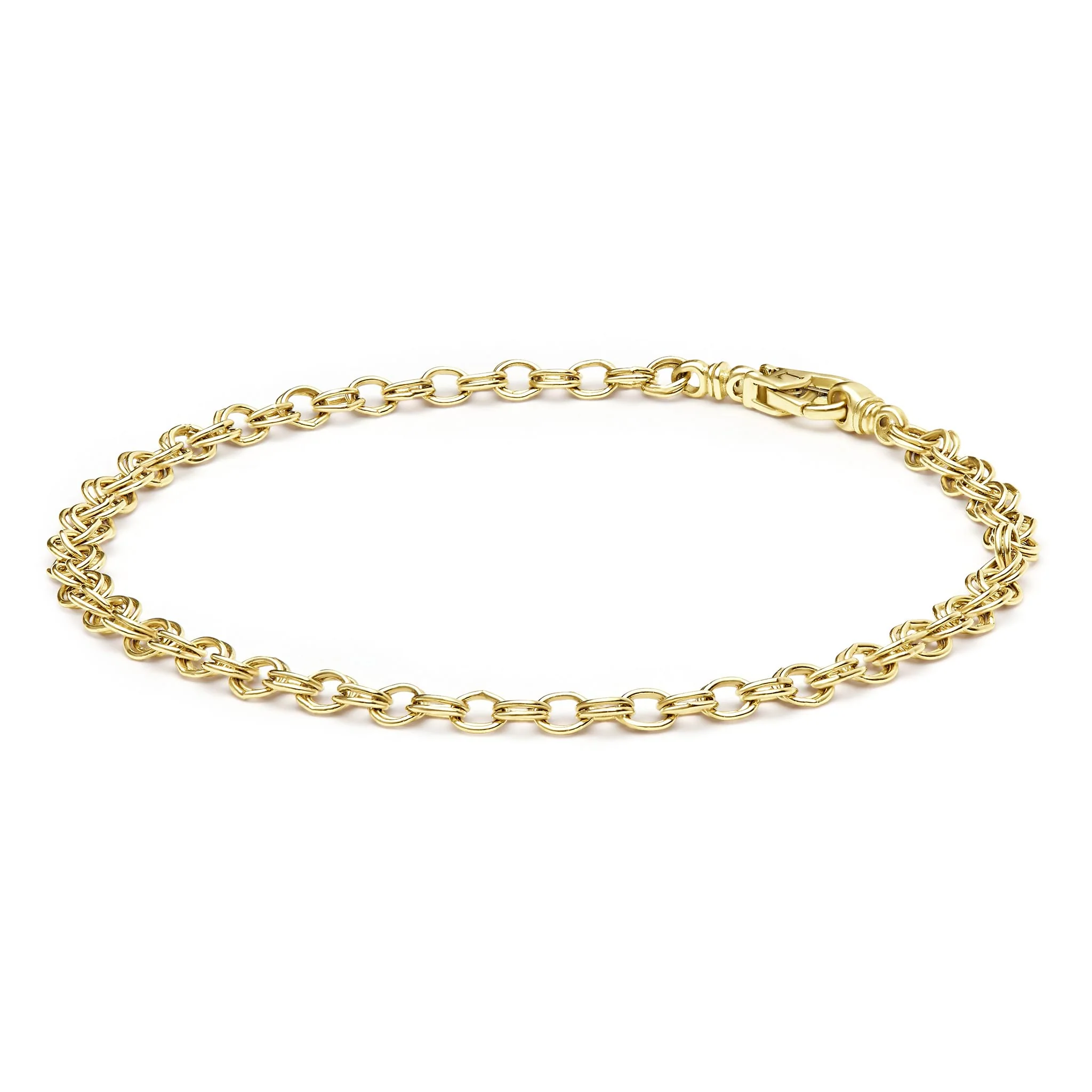 Anthem 18K Gold High Jinks Link Chain Bracelet | 3.5mm - Image 3