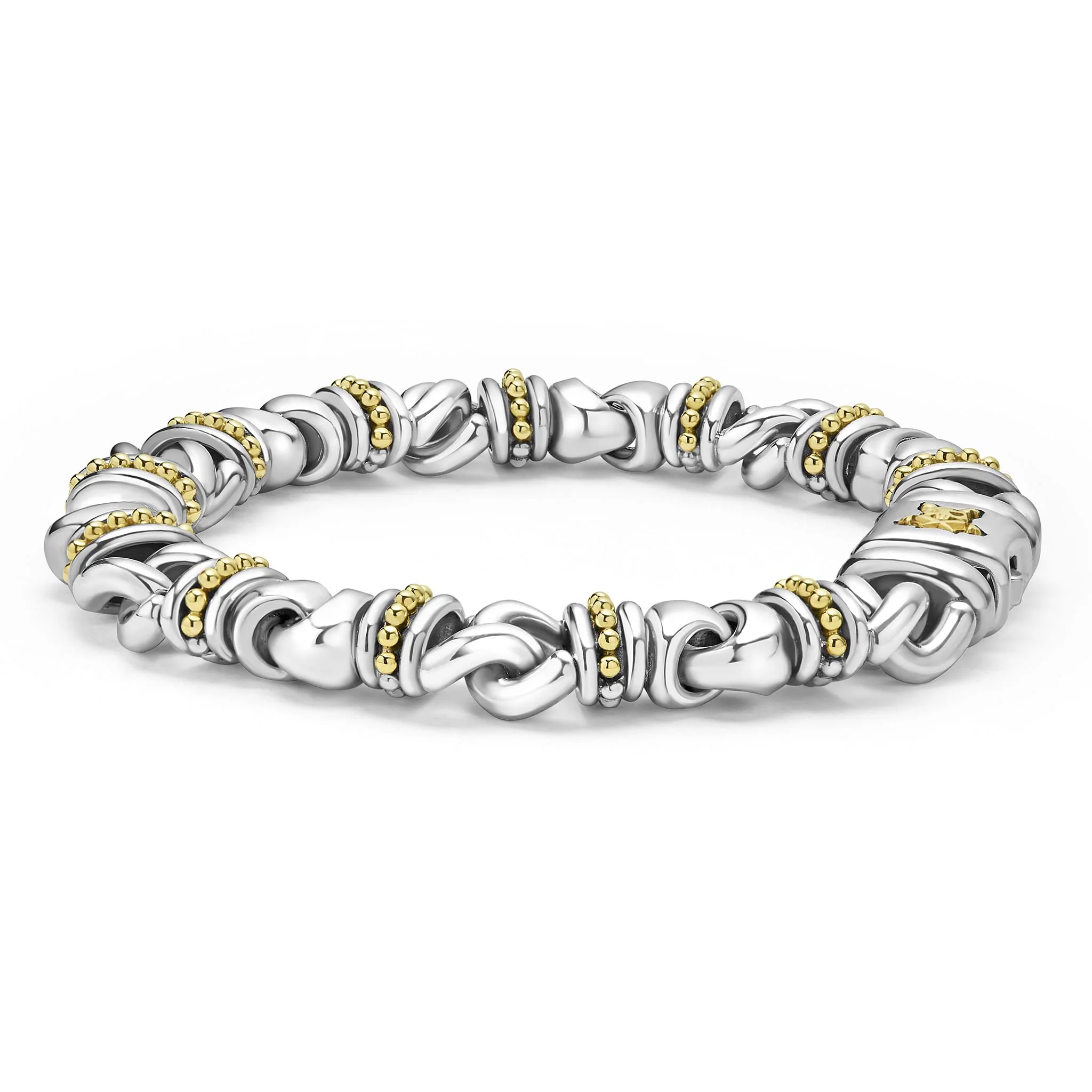 Anthem Two-Tone Curb Link Chain Bracelet | 13mm - Image 3
