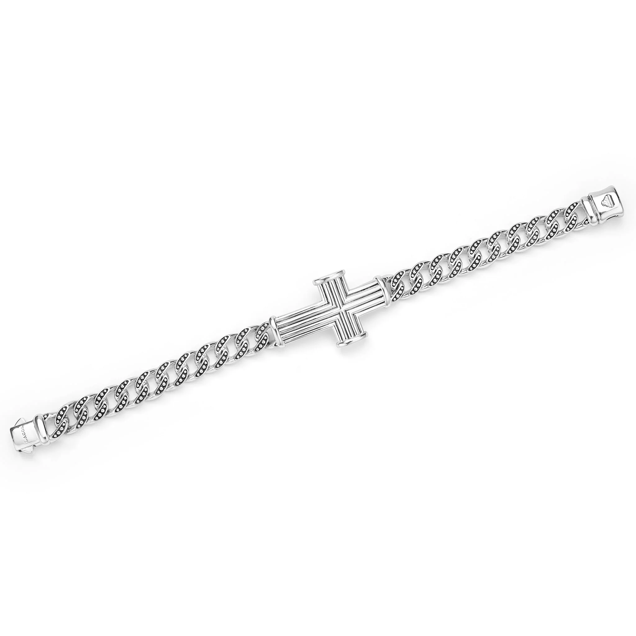 Anthem Sterling Silver Cross Link Bracelet - Image 4