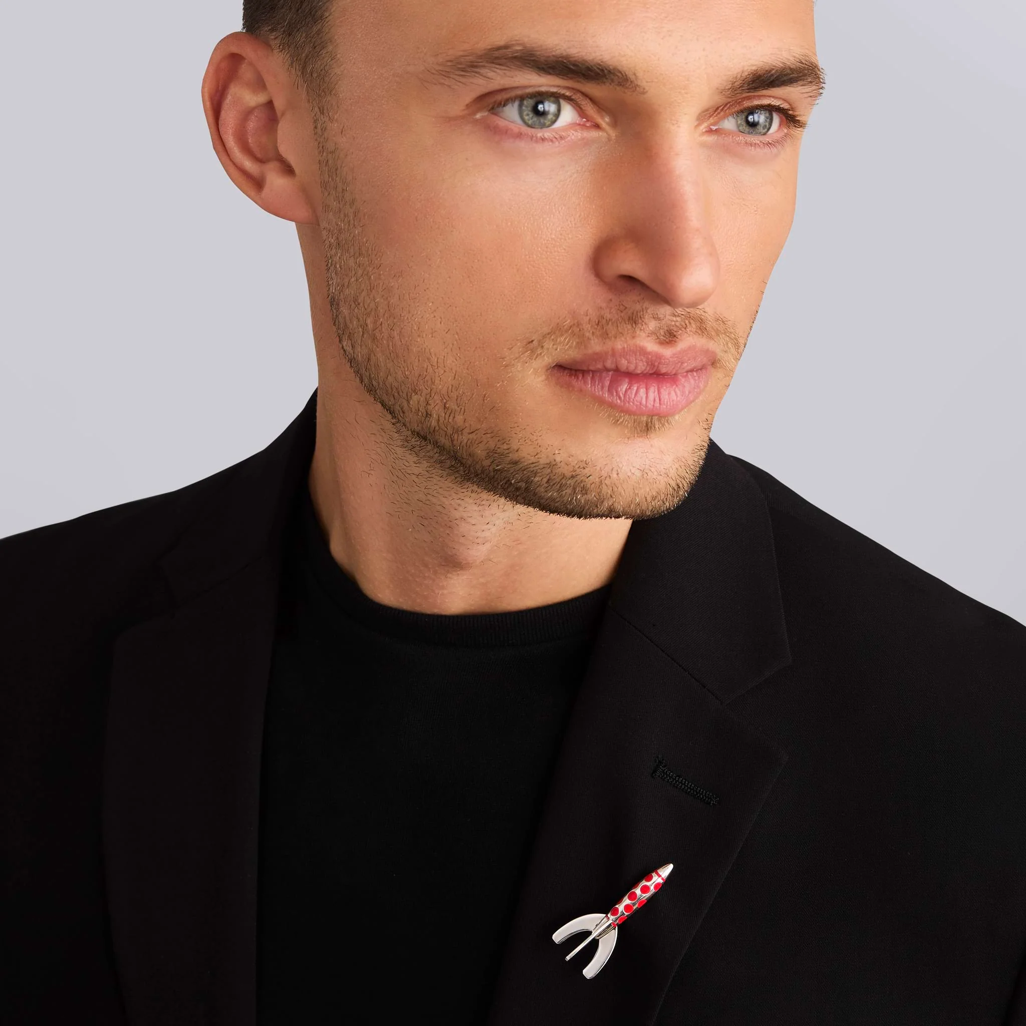 Anthem Rocket Red Enamel Pin - Image 2
