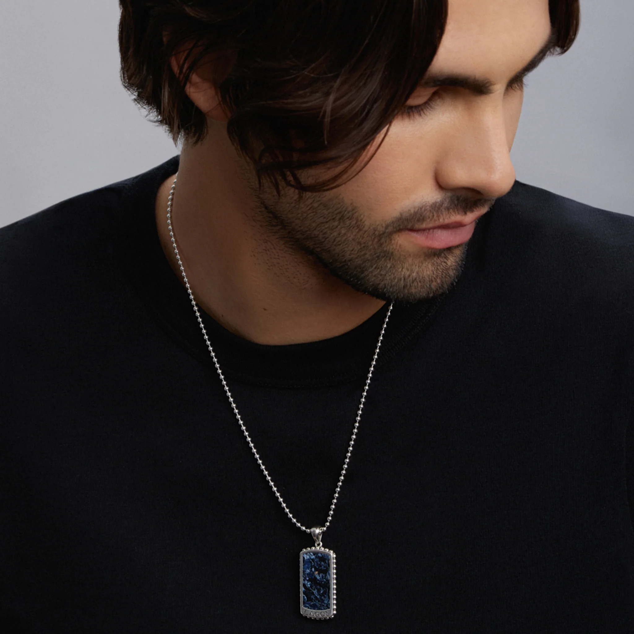 Anthem Pietersite Tag Amulet Necklace - Image 2