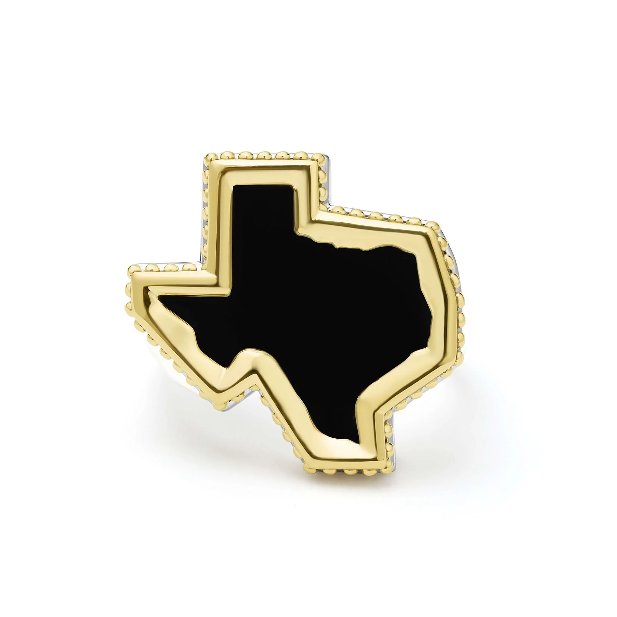 Anthem Black Agate Texas State Ring - Image 6
