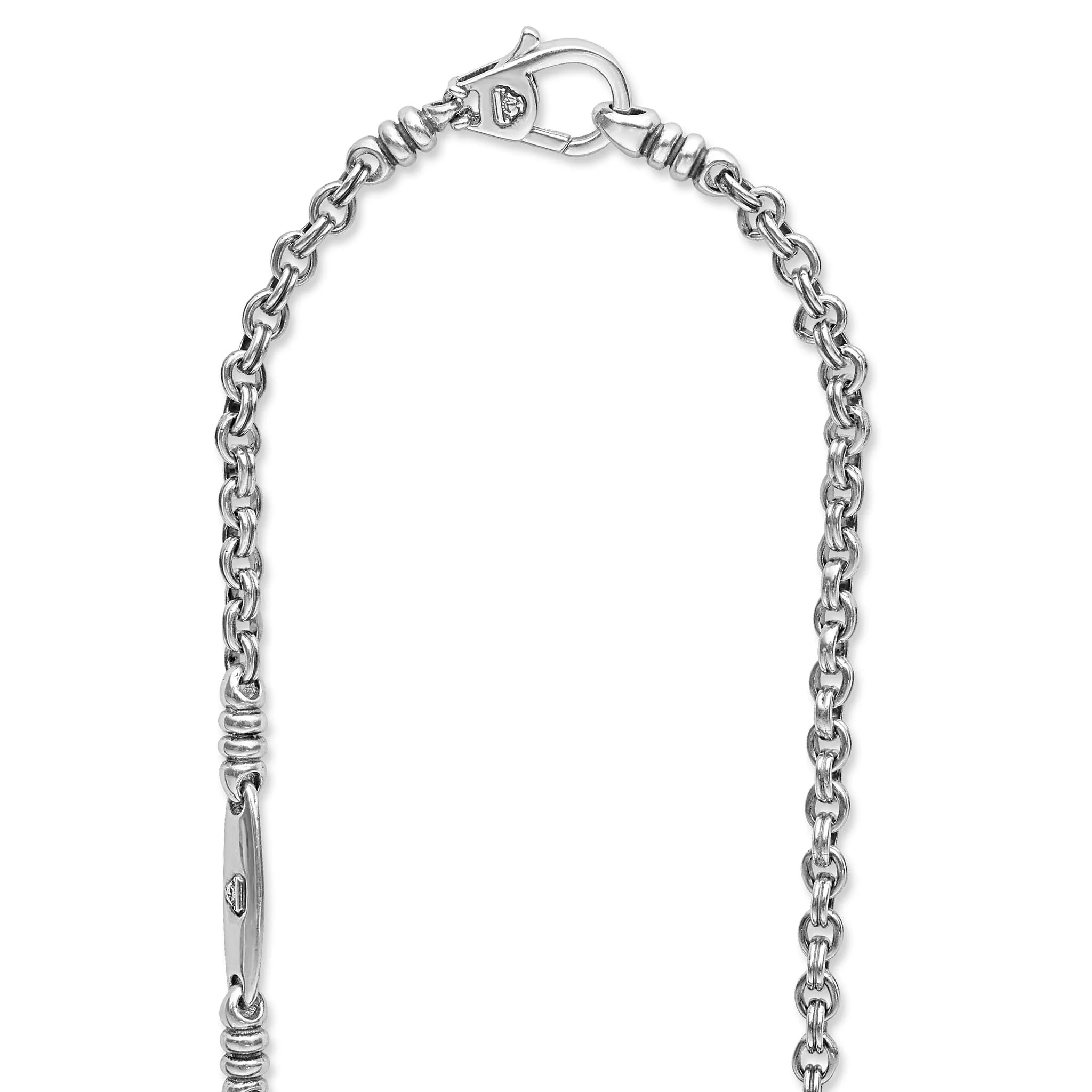 Anthem Black Agate Long Horn Amulet Necklace - Image 5
