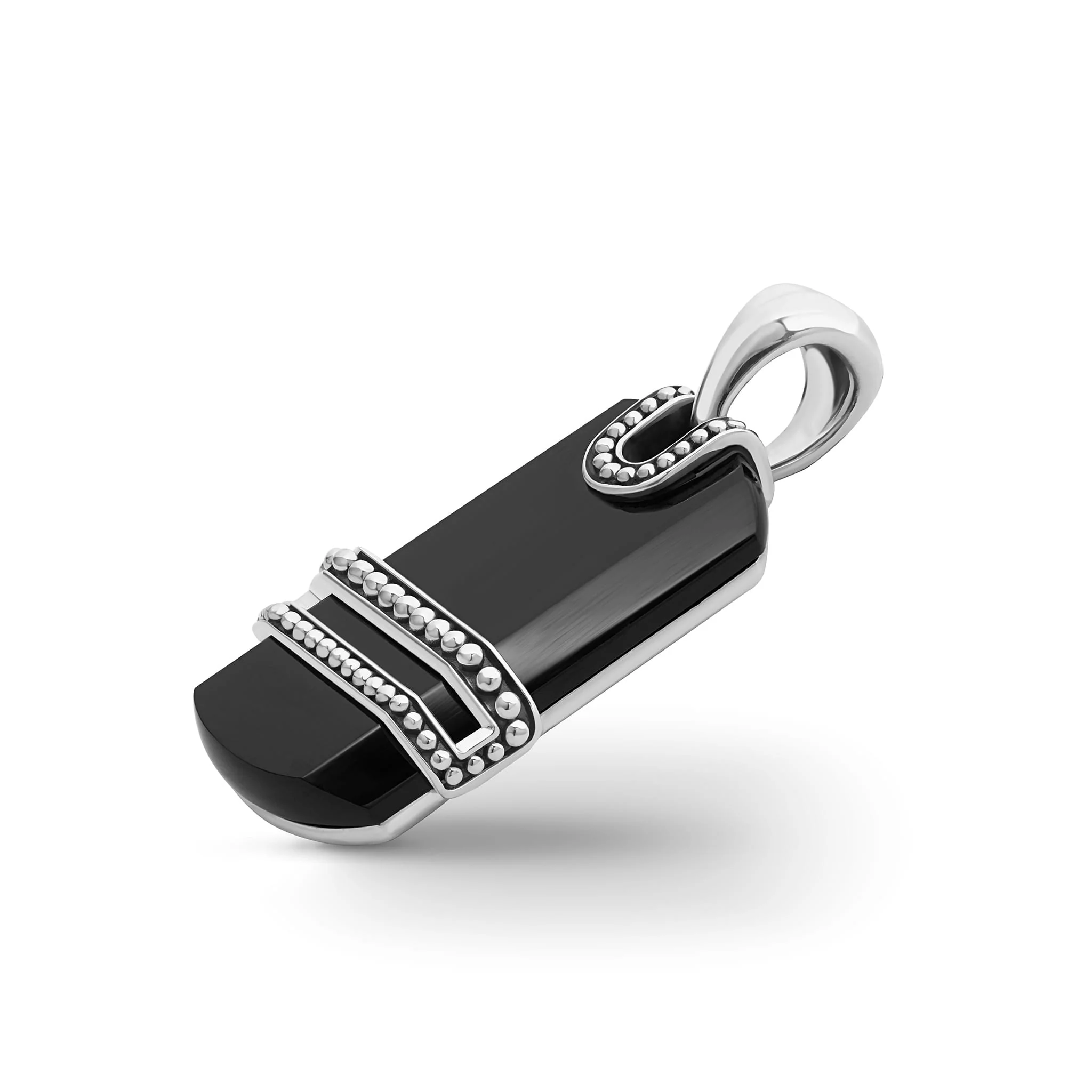 Anthem Black Agate Tag Amulet - Image 3