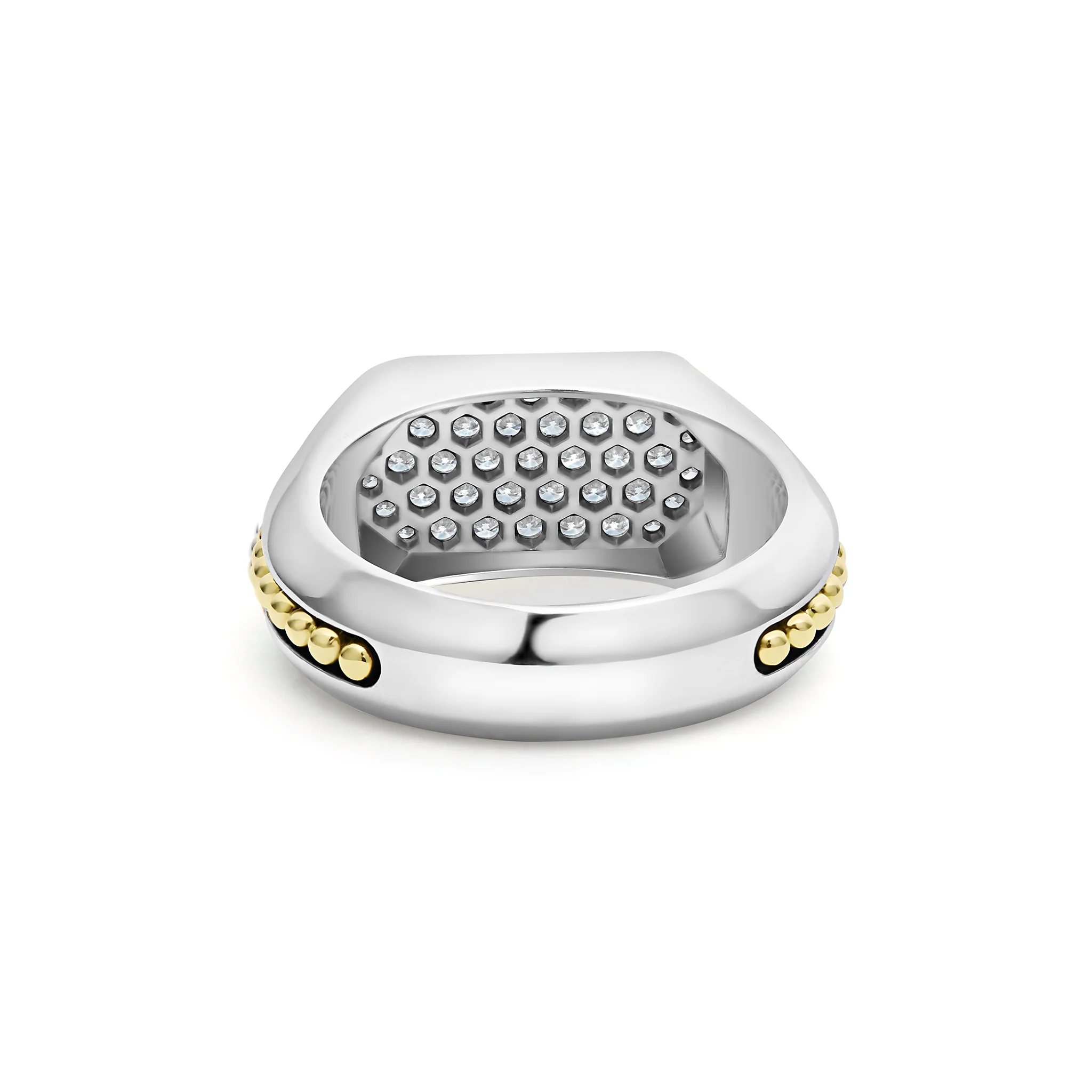 Anthem Two-Tone Octagon Diamond Ring - Image 4