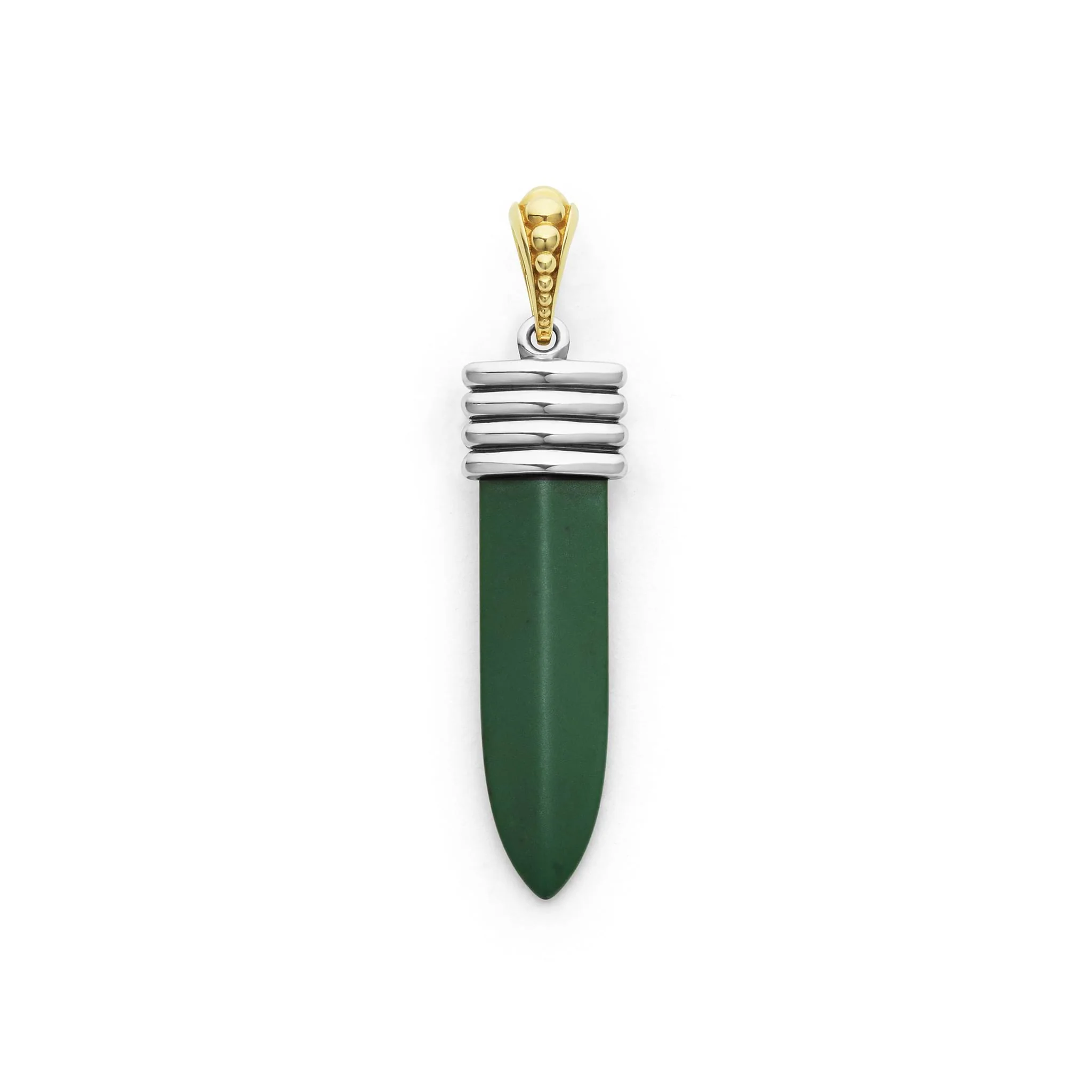 Anthem Matte Hunter Green Ceramic Blade Amulet - Image 2
