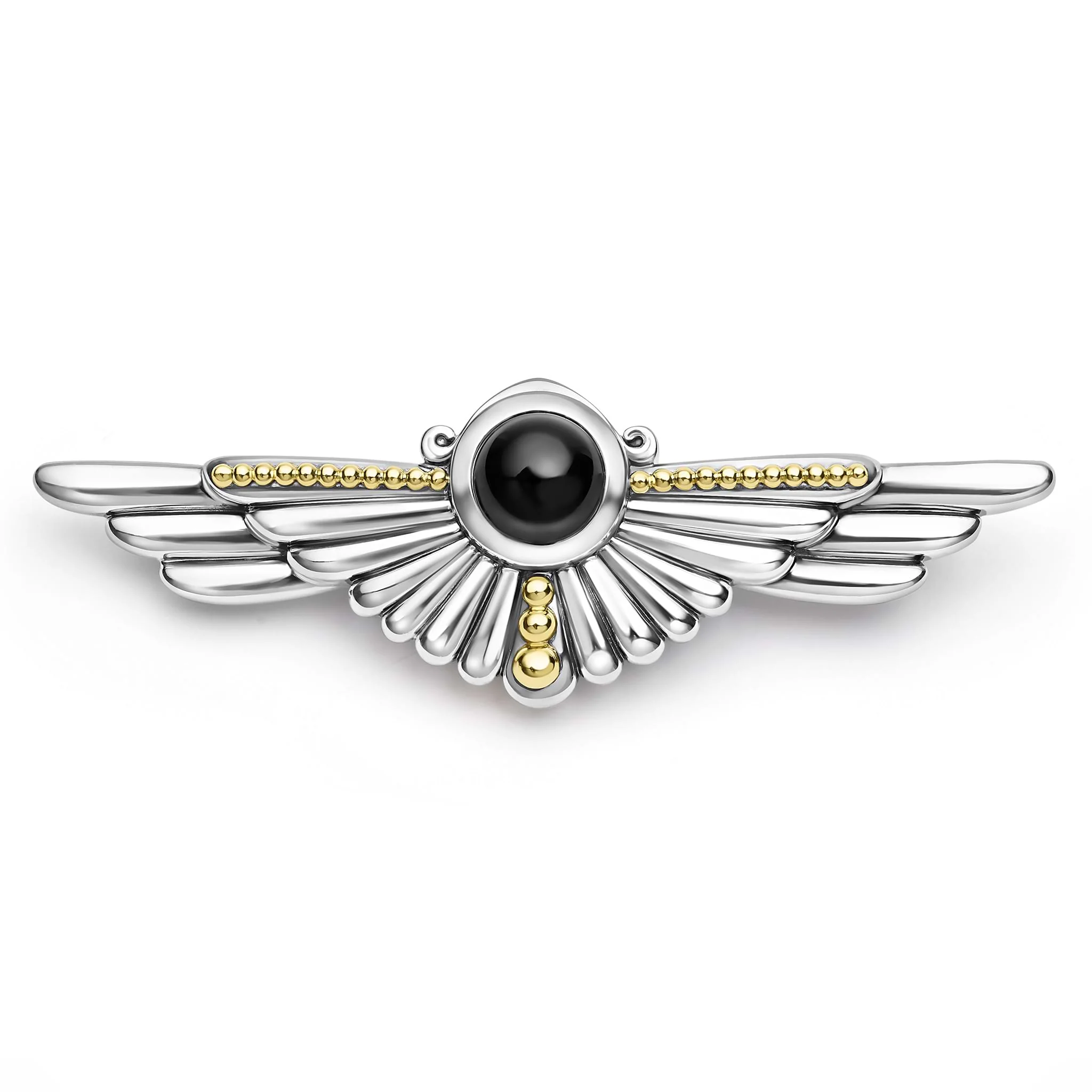 Onyx Wing Pin