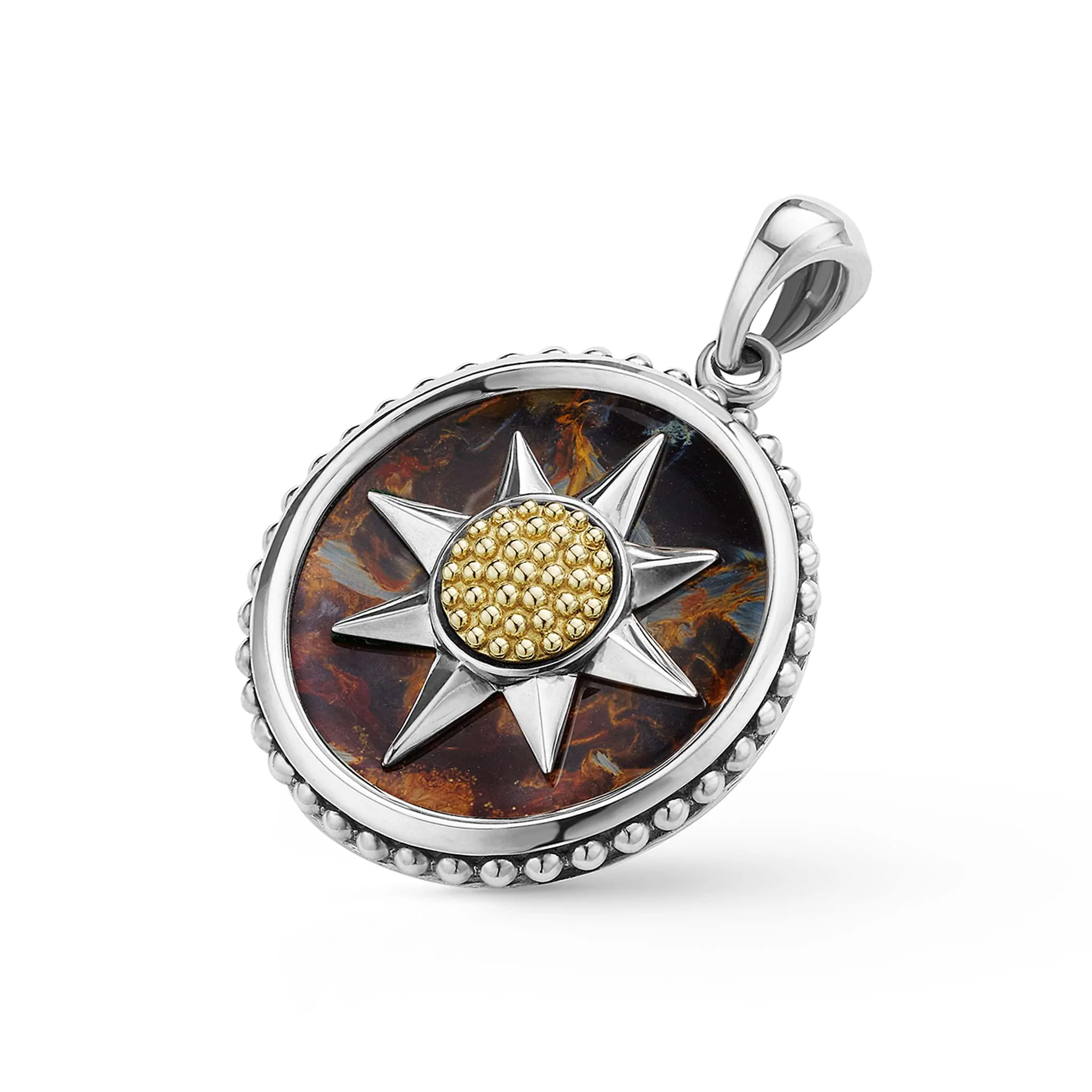 Anthem Two-Tone Pietersite Sun Amulet - Image 3