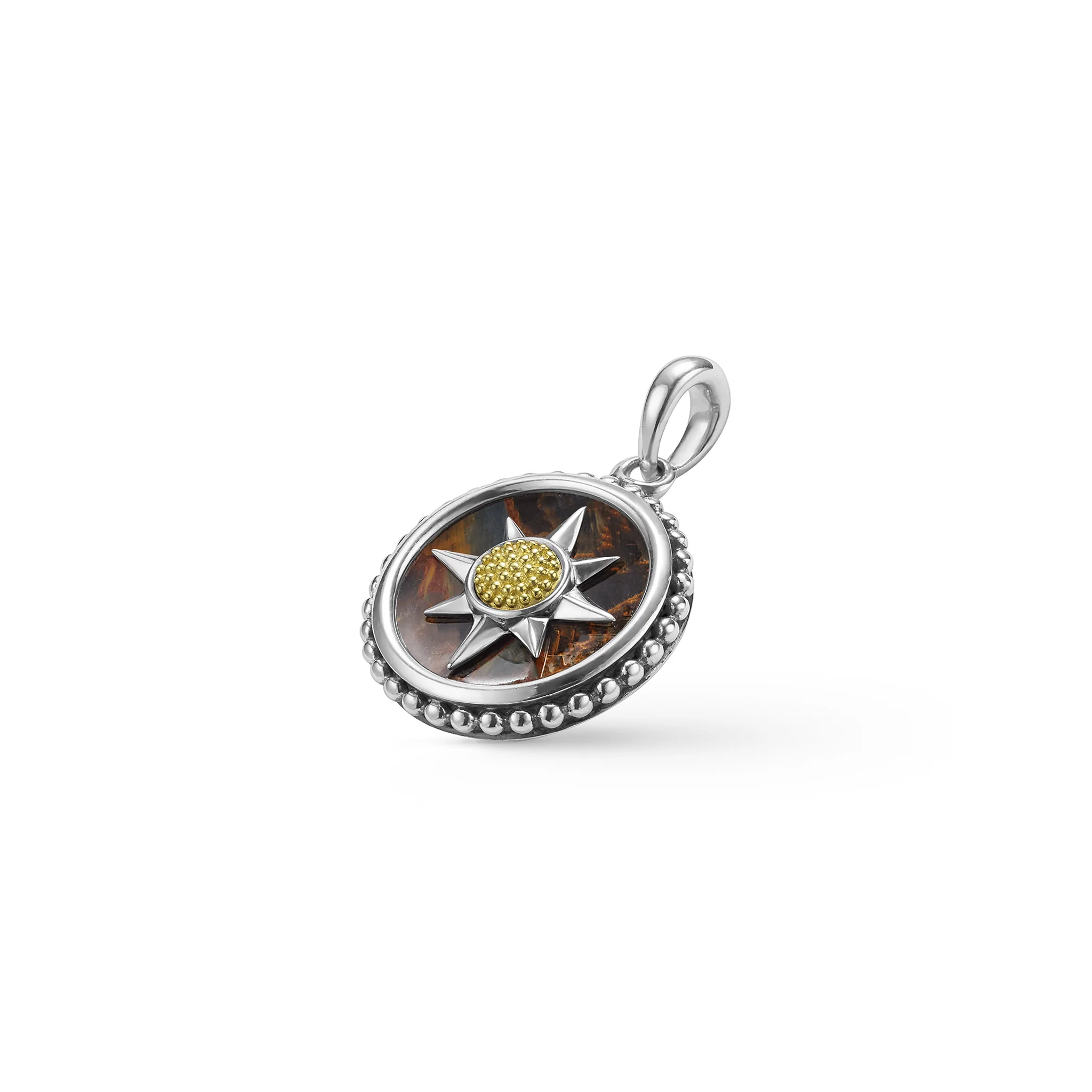 Anthem Small Two-Tone Pietersite Sun Amulet - Image 3