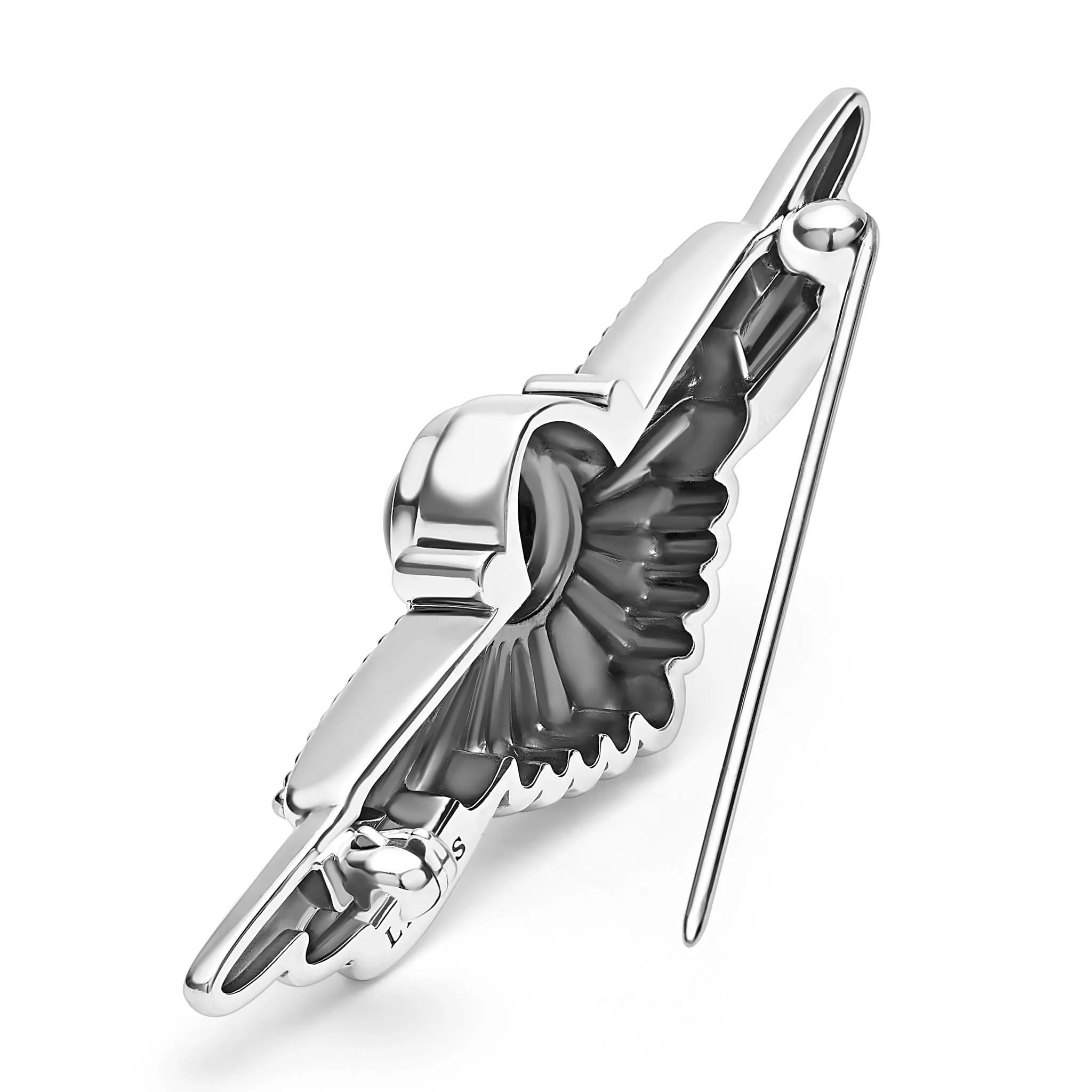 Rhodolite Garnet Wing Pin - Image 4