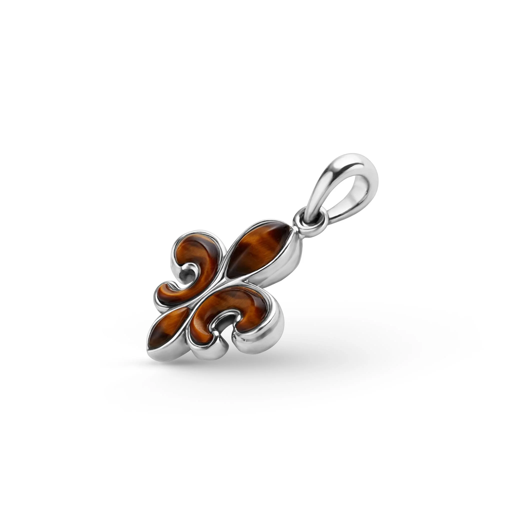 Anthem Tiger Eye Fleur De Lis Amulet - Image 3