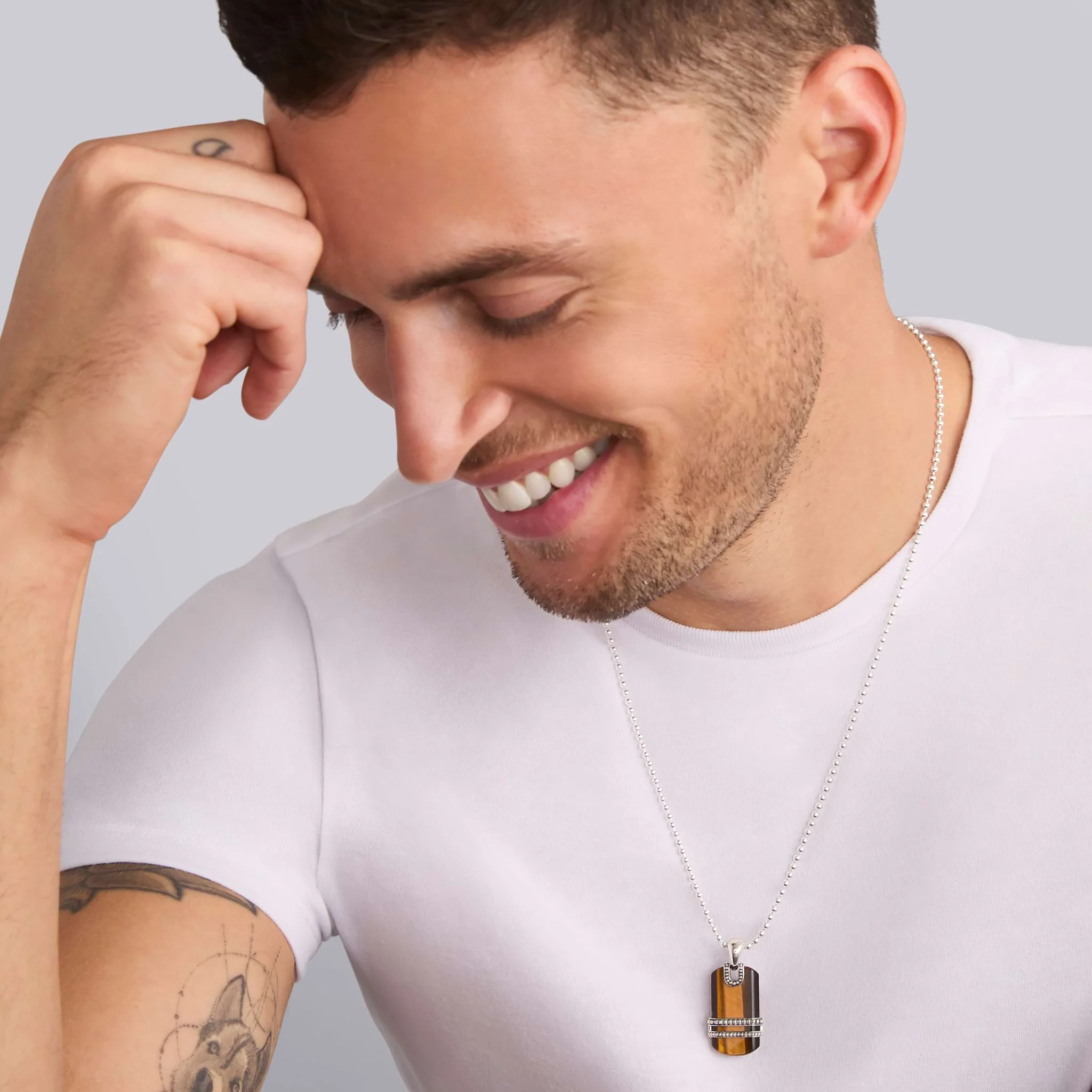 Anthem Tiger Eye Tag Amulet - Image 2