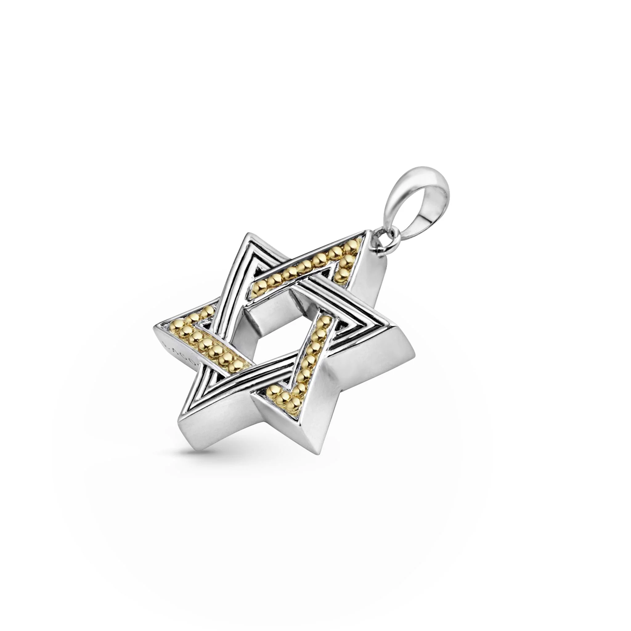 Anthem Large Two-Tone Star of David Amulet - Image 3