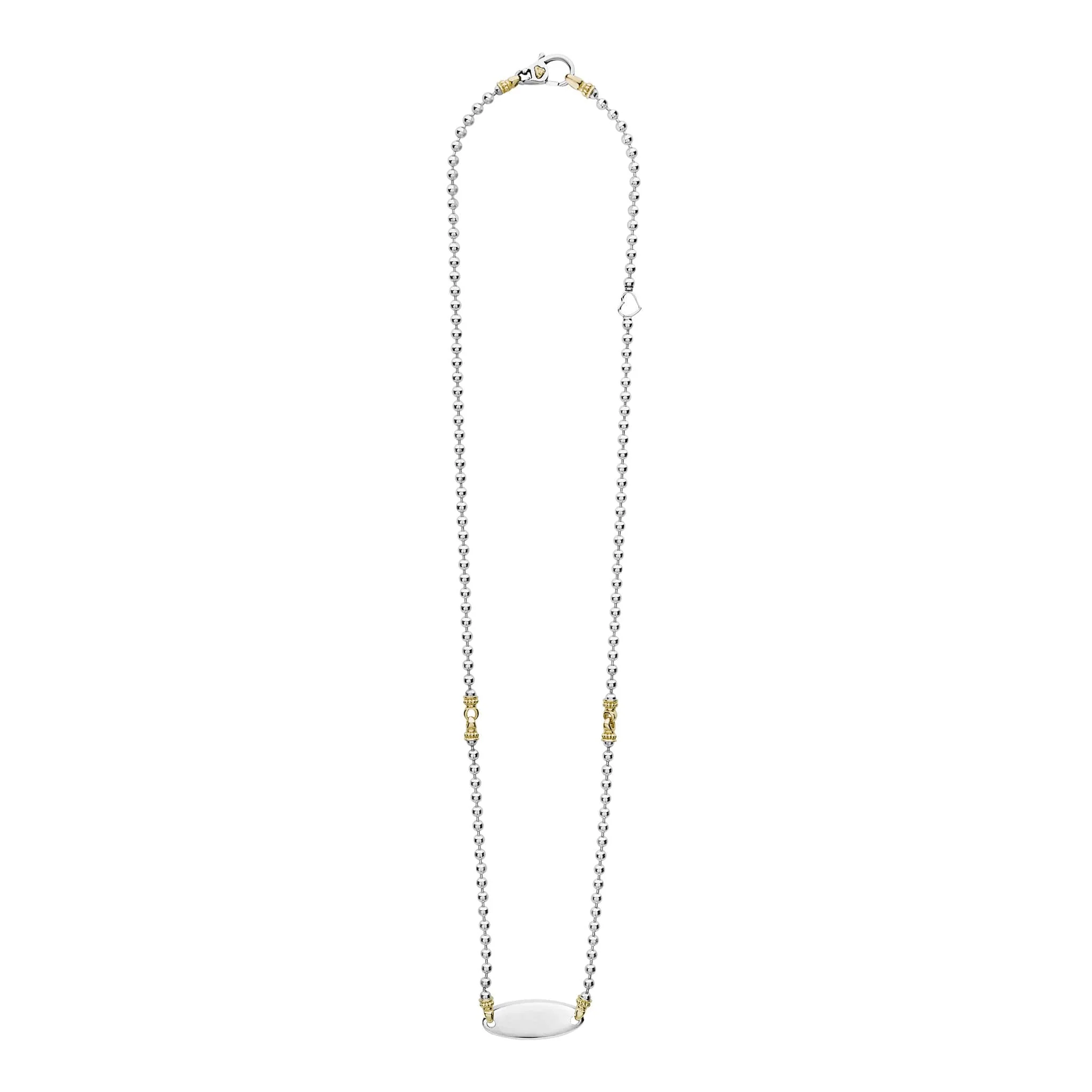 Beloved Oval Plate Necklace - Image 4