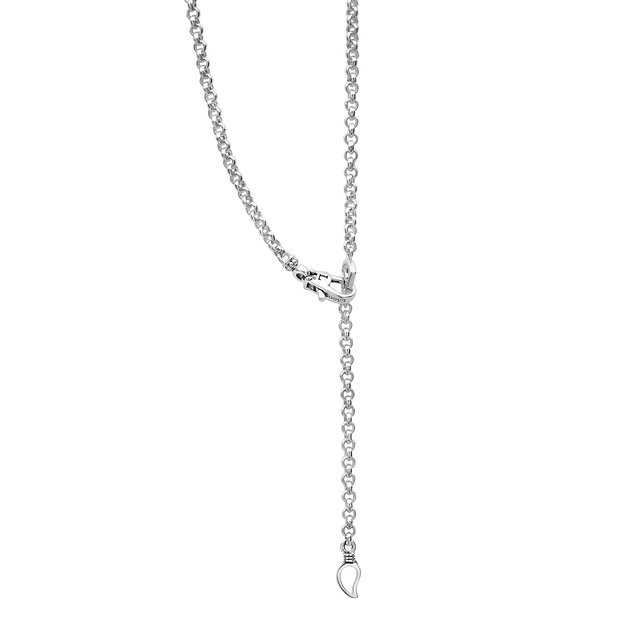 Beloved Petite Two-Tone Lock Necklace - Image 4