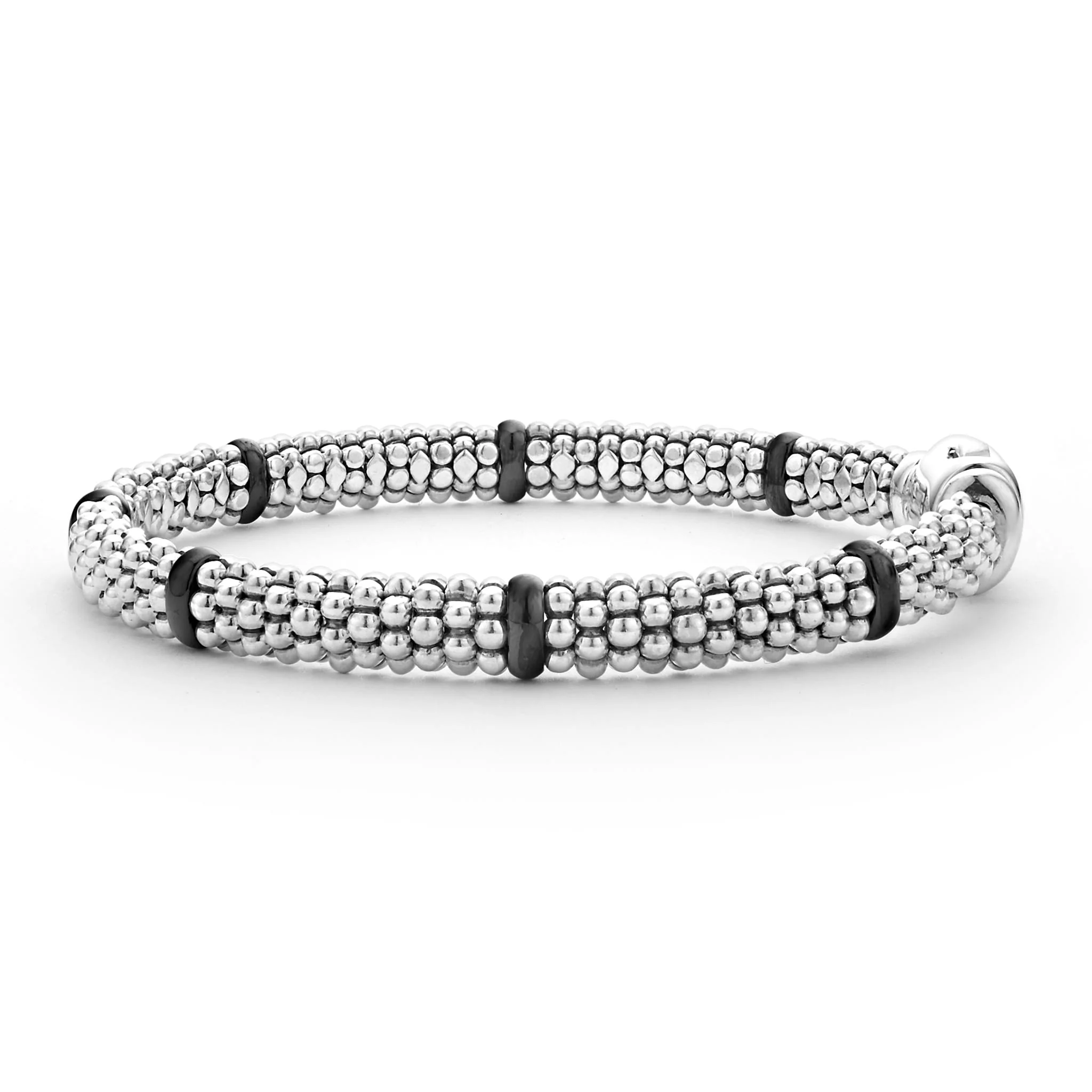Black Caviar Black Ceramic Station Caviar Bracelet | 6mm - Image 4