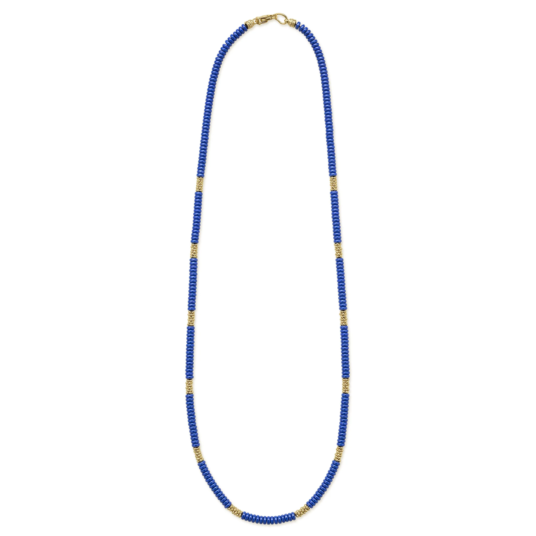 Blue Caviar Ceramic Caviar Beaded Necklace 18 inch Studio - Image 2