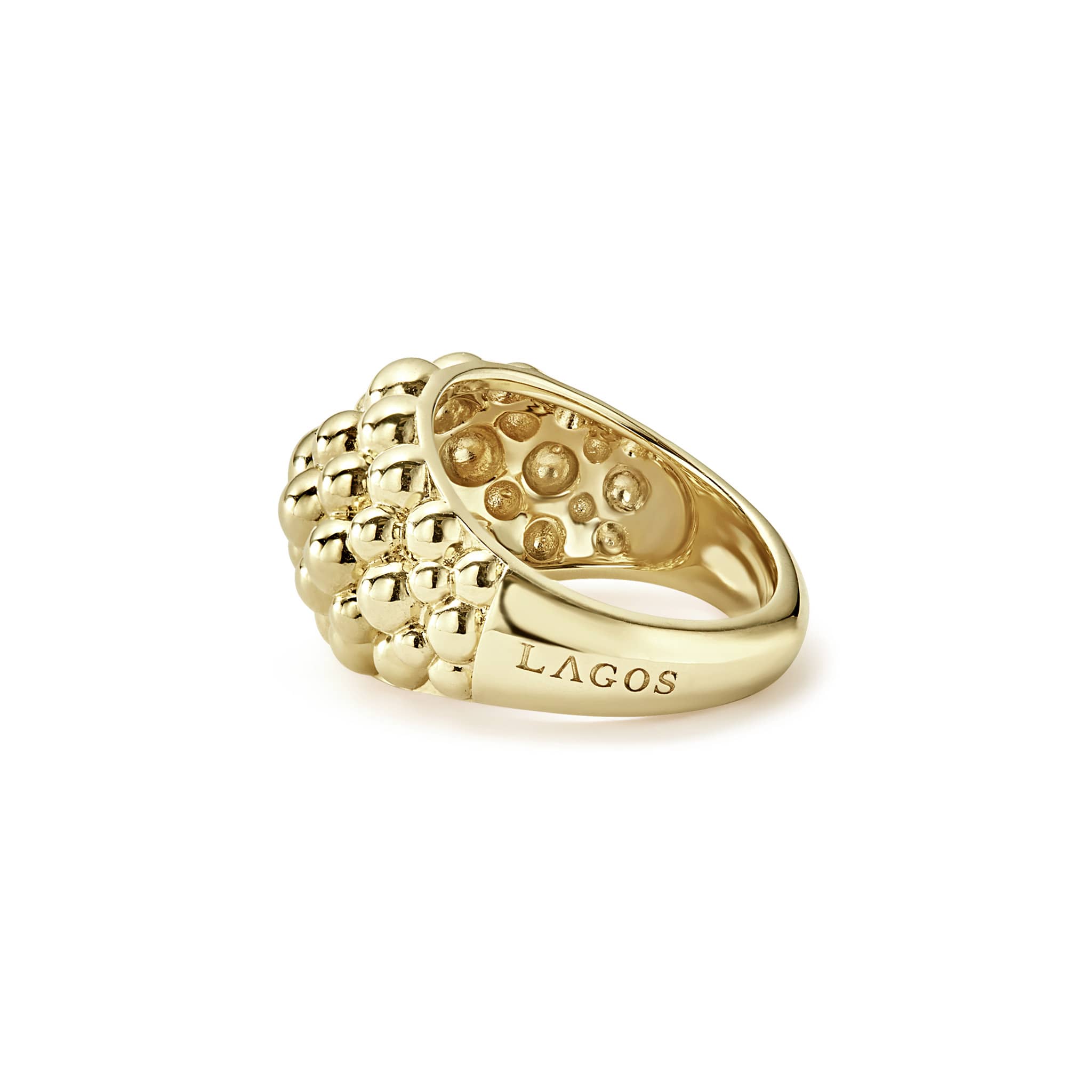 Caviar Gold 18K Gold Caviar Ring - Image 4