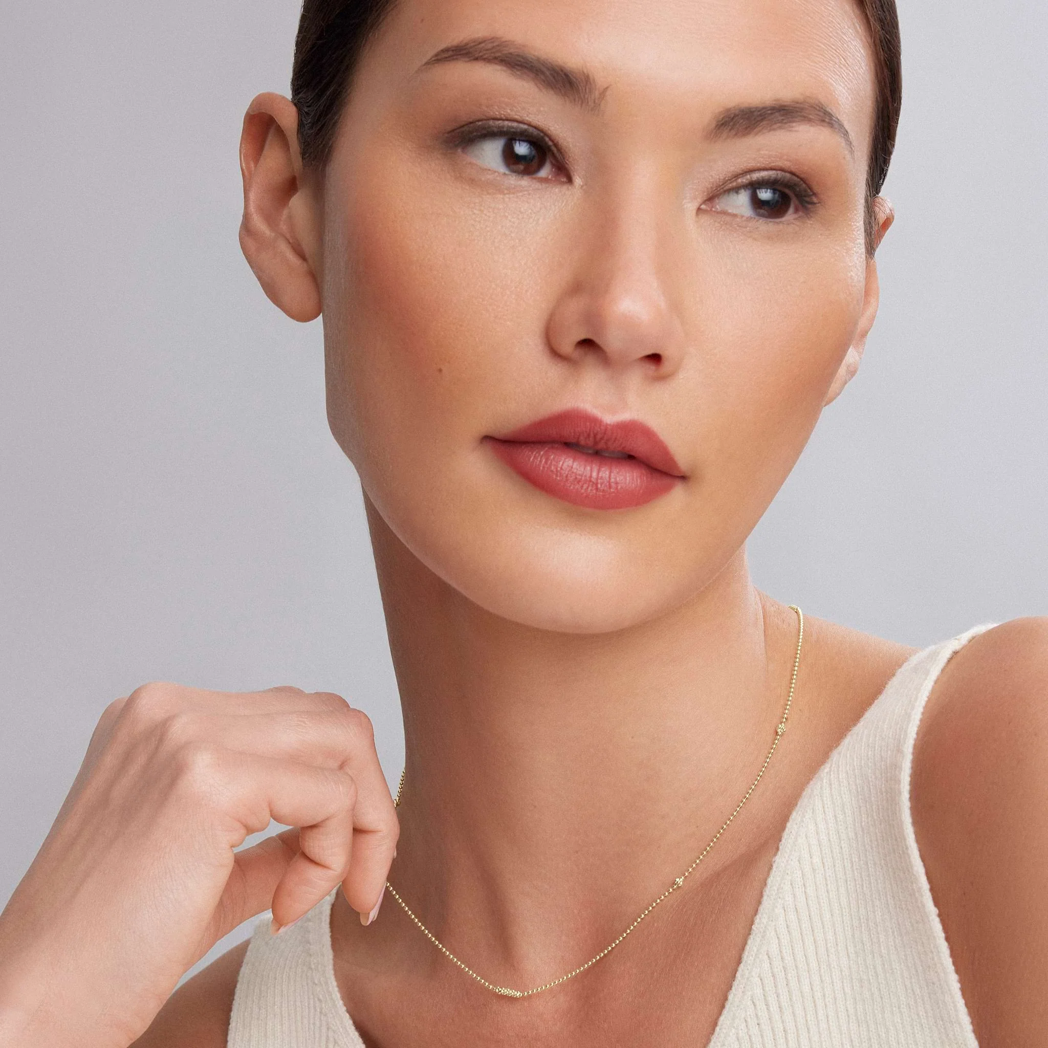 Caviar Gold 18K Gold Caviar Beaded Necklace - Image 2