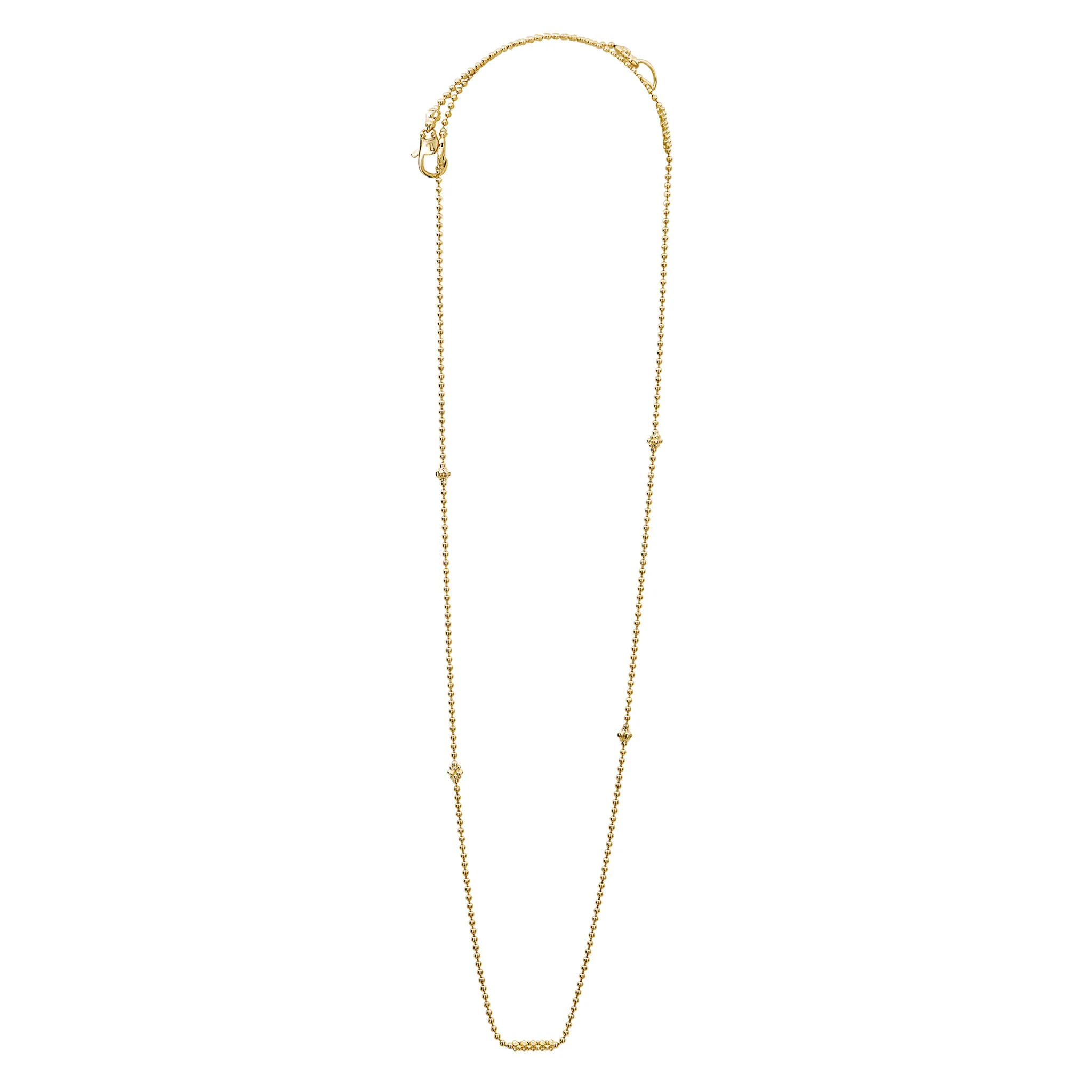 Caviar Gold 18K Gold Caviar Beaded Necklace - Image 3