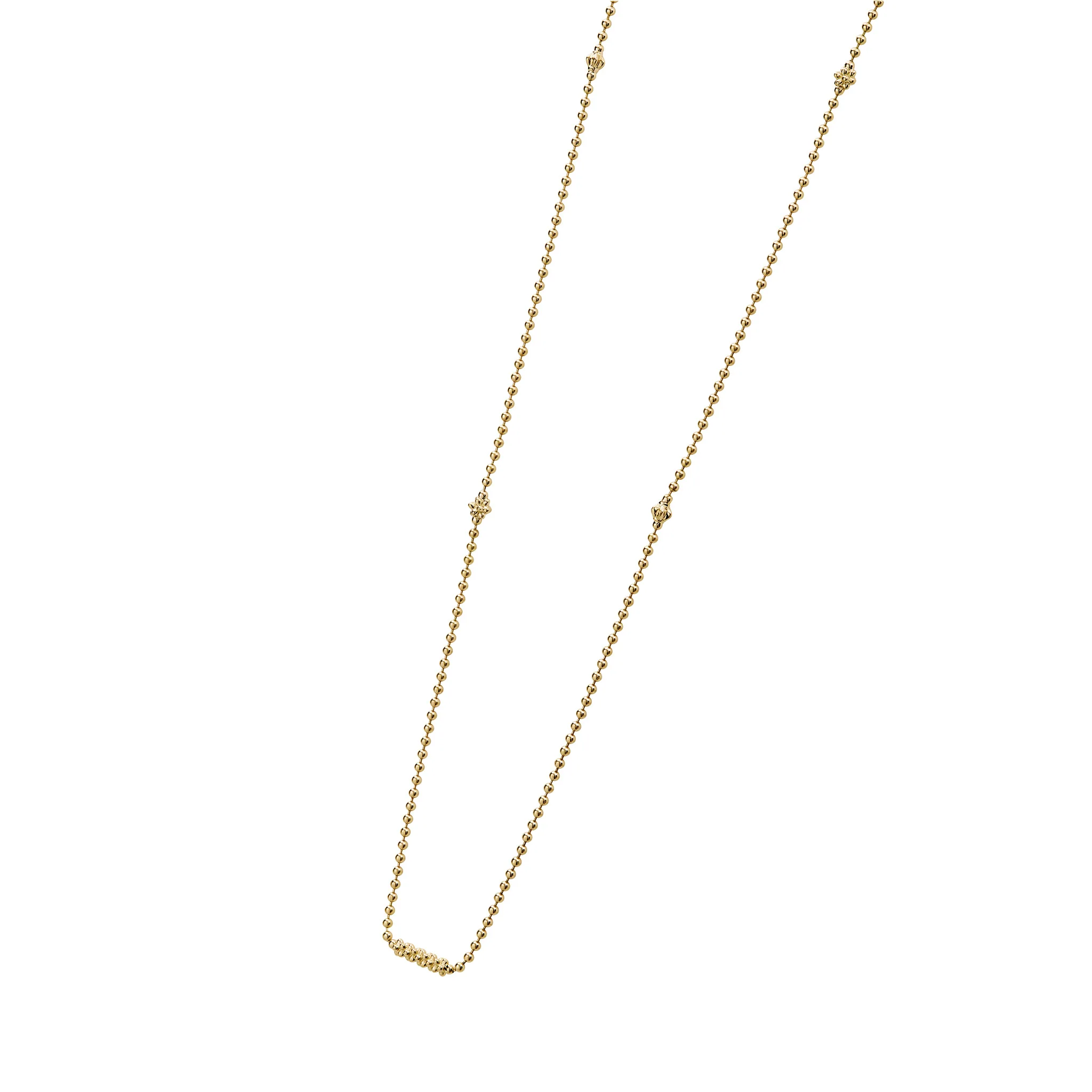 Caviar Gold 18K Gold Caviar Beaded Necklace - Image 5