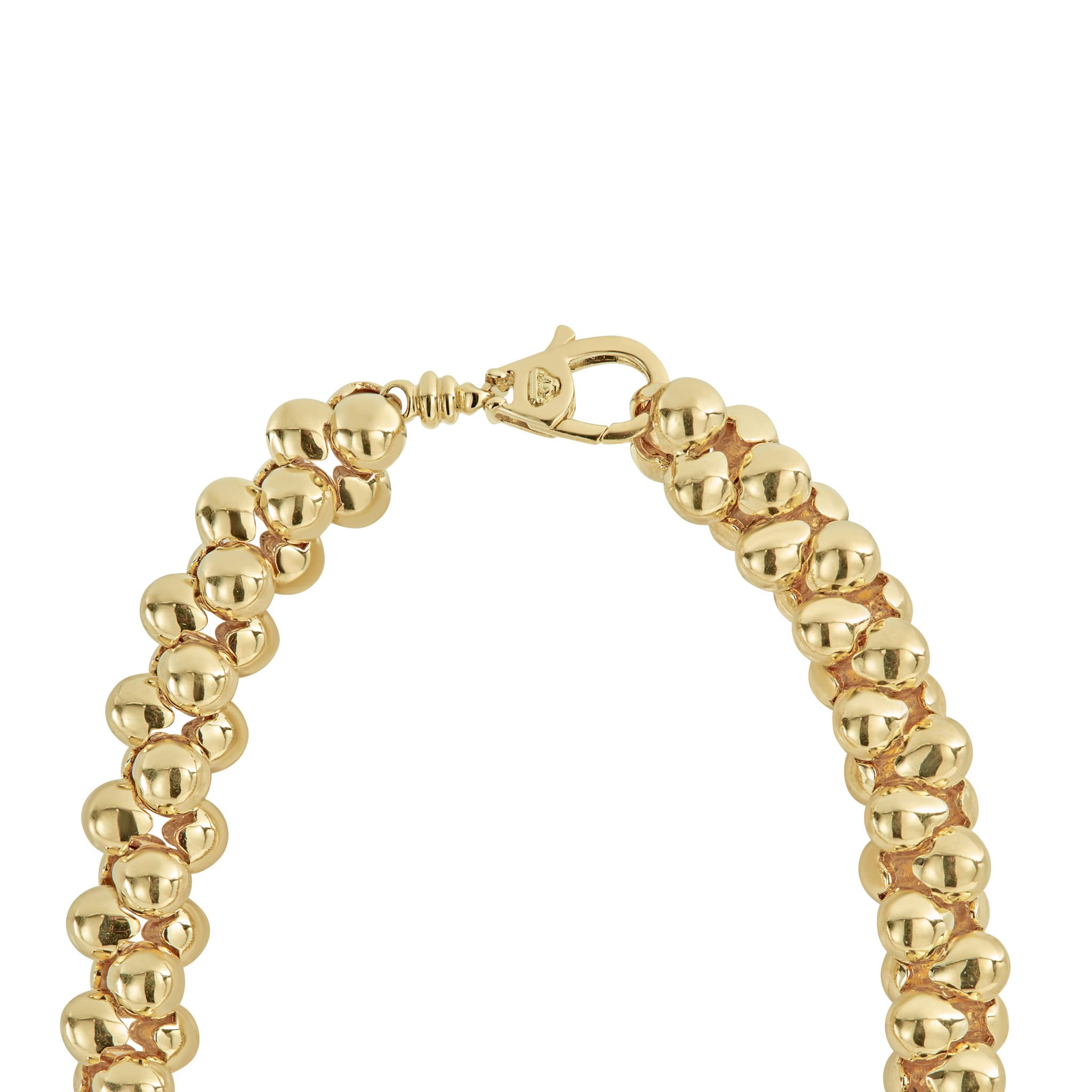 Caviar Gold 18K Gold Caviar Necklace | 11mm - Image 4