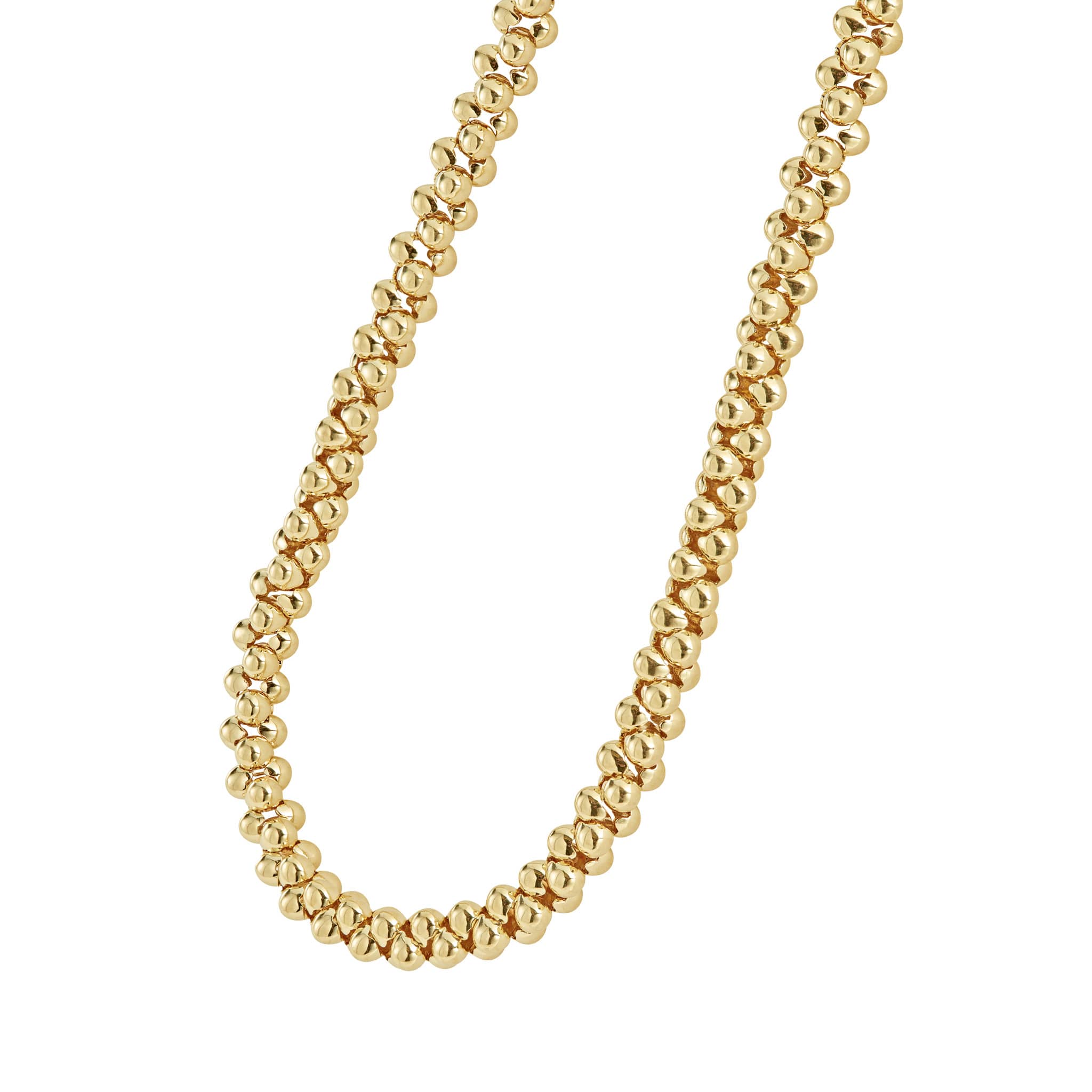 Caviar Gold 18K Gold Caviar Necklace | 11mm - Image 5