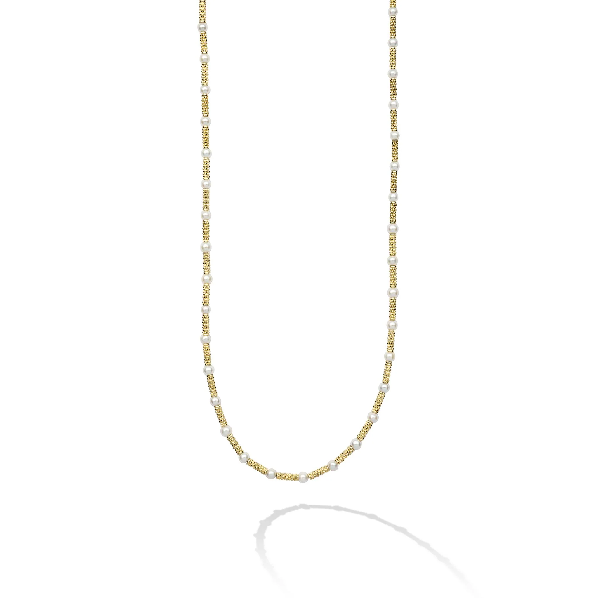 Studio 18K Caviar Gold Pearl Necklace - Image 2