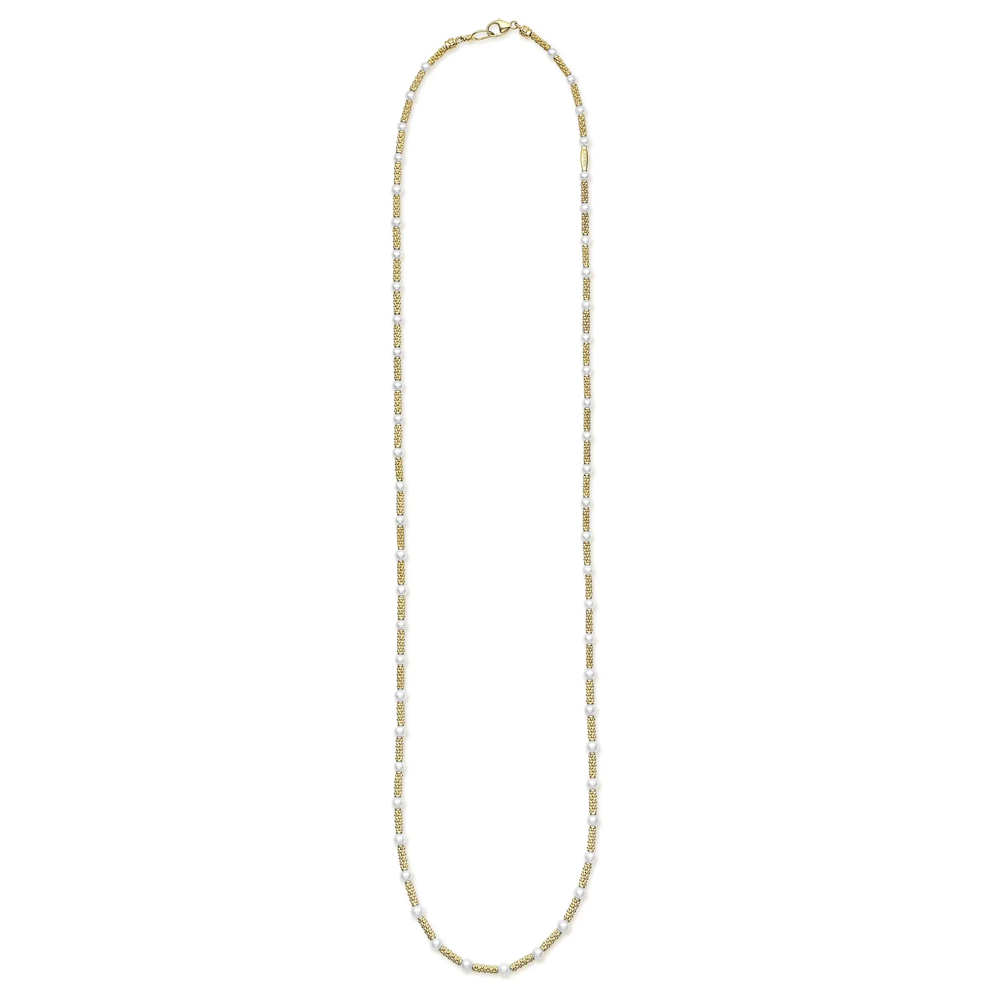 Studio 18K Caviar Gold Pearl Necklace - Image 54