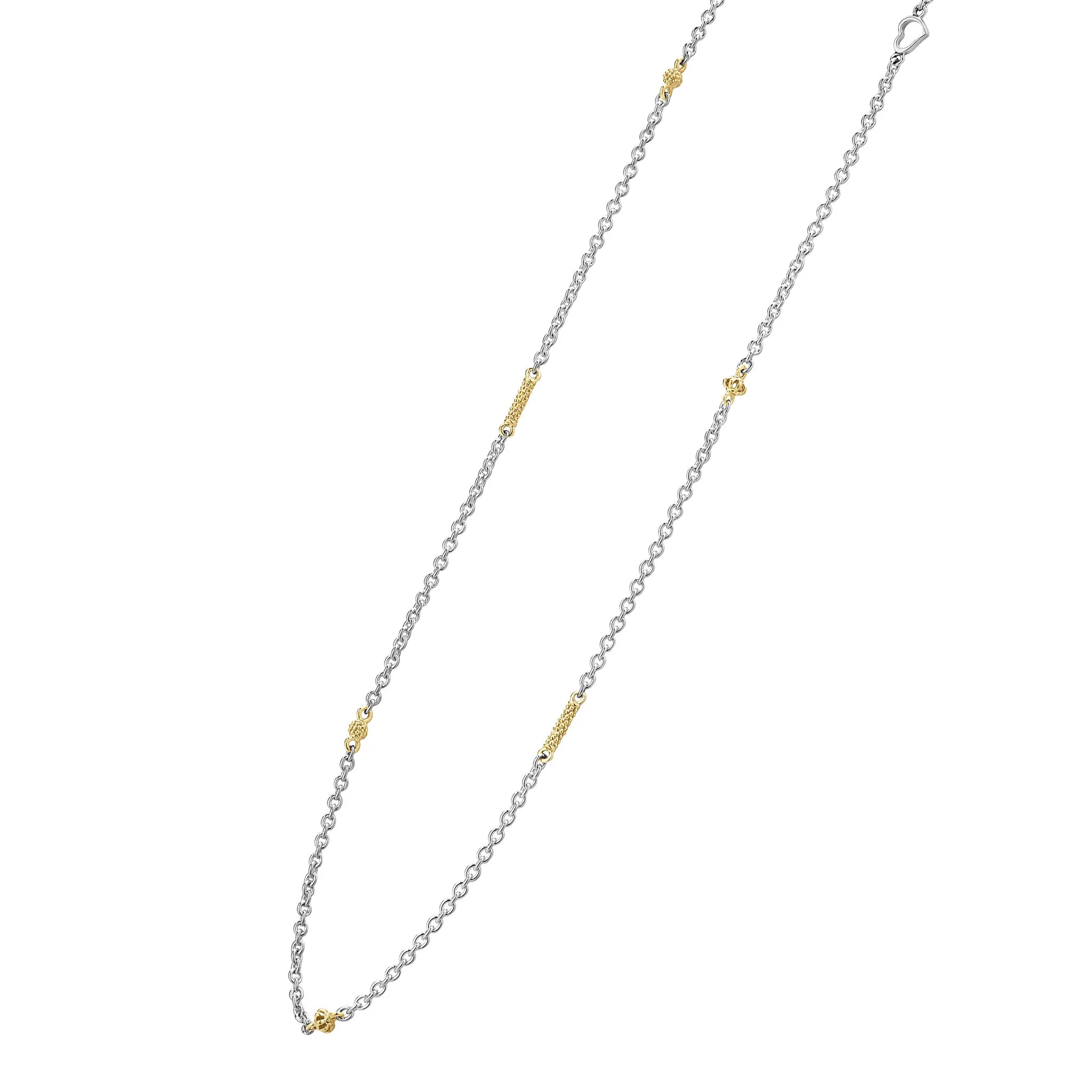 Caviar Icon Two-Tone Caviar Chain Necklace - Image 5