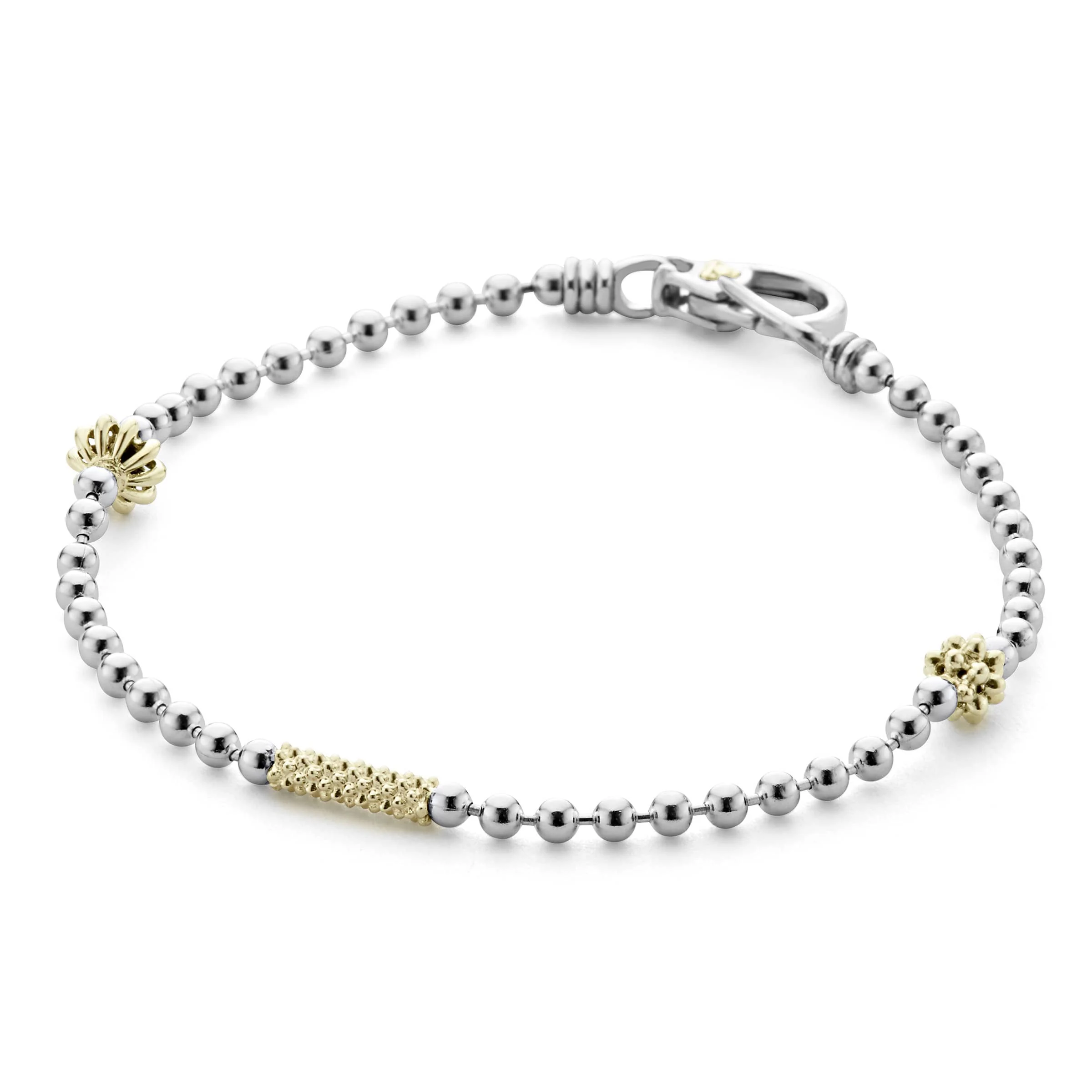 Caviar Icon Two-Tone Caviar Beaded Bracelet - Image 4