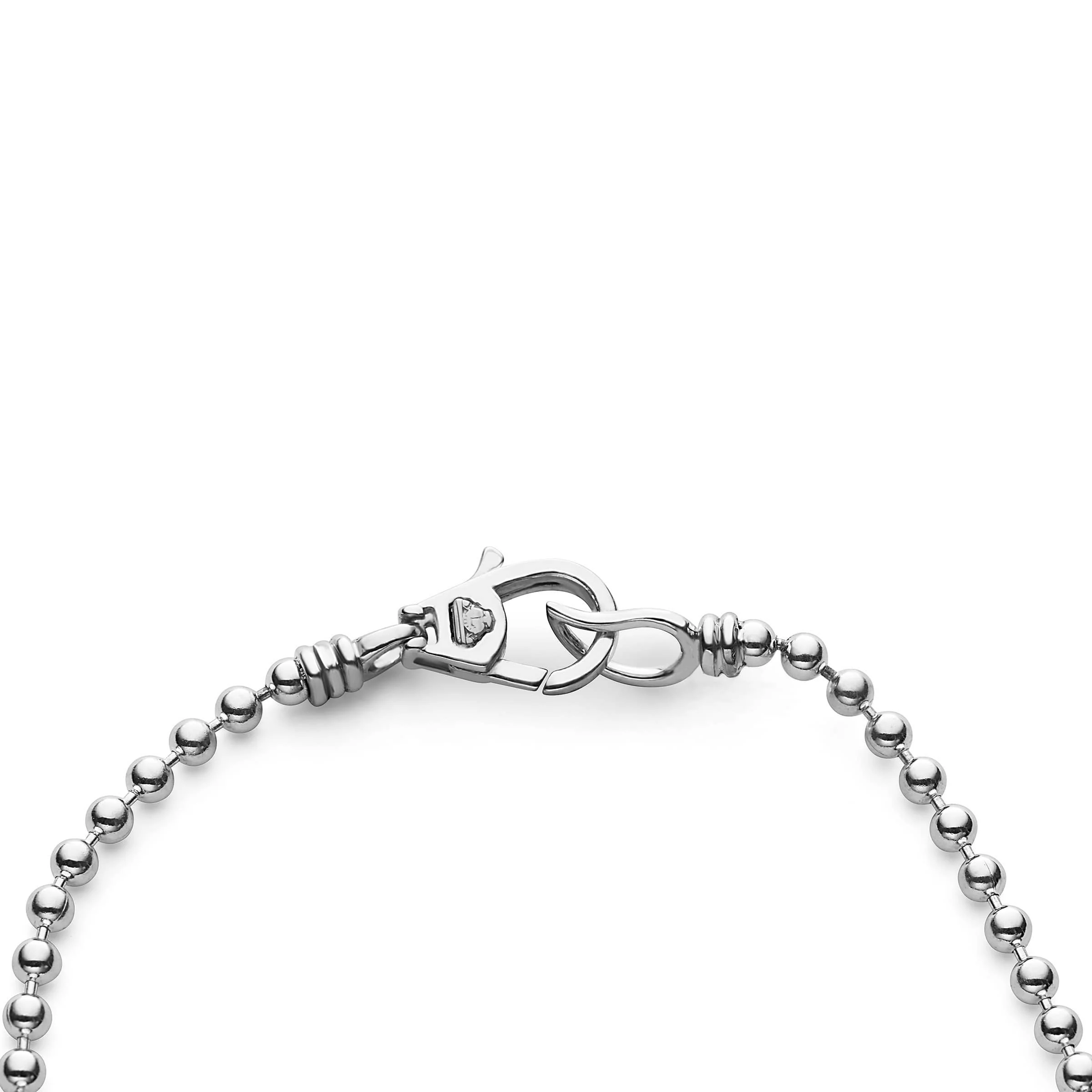 Caviar Icon Silver Caviar Beaded Bracelet - Image 3