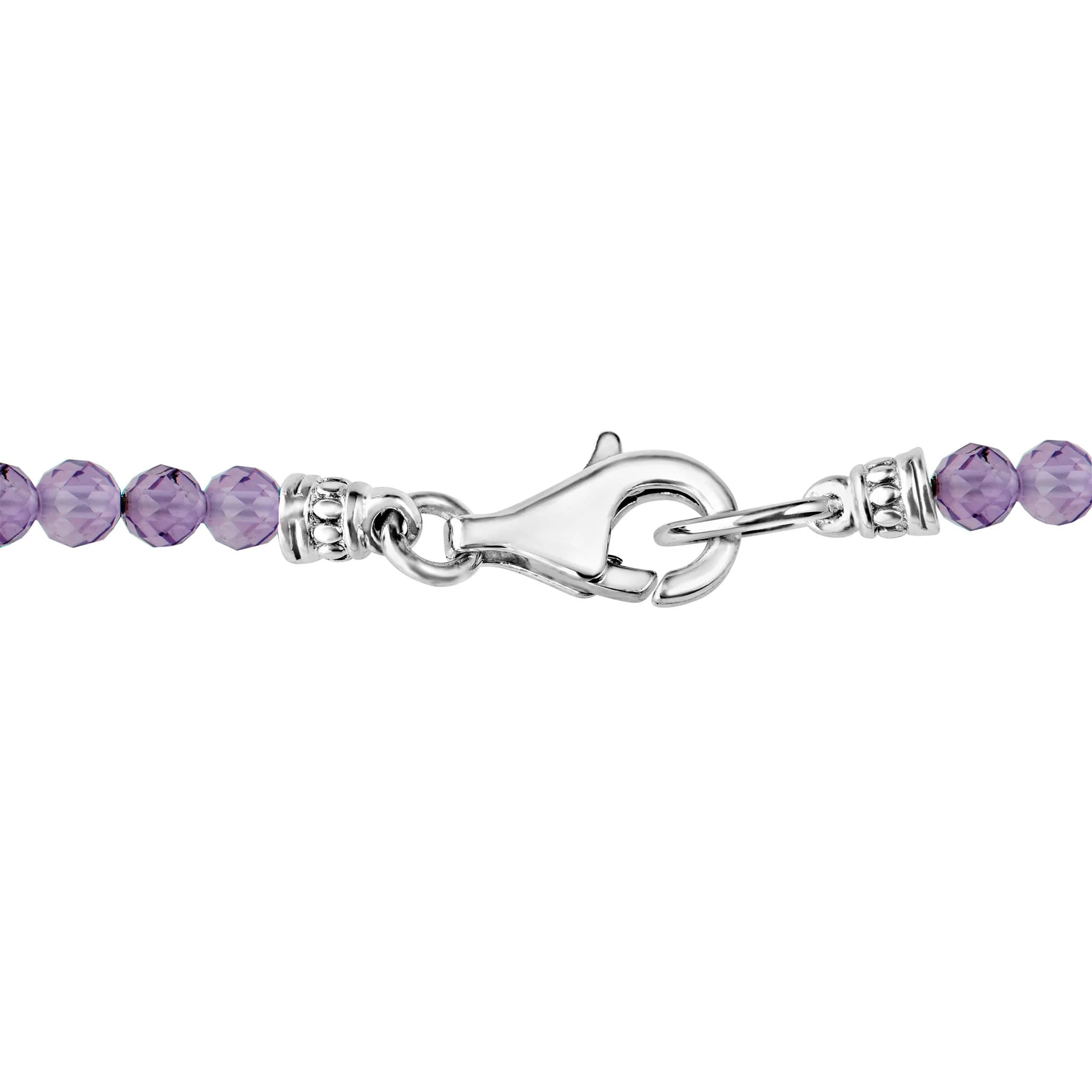 Caviar Icon Amethyst Necklace - Image 5