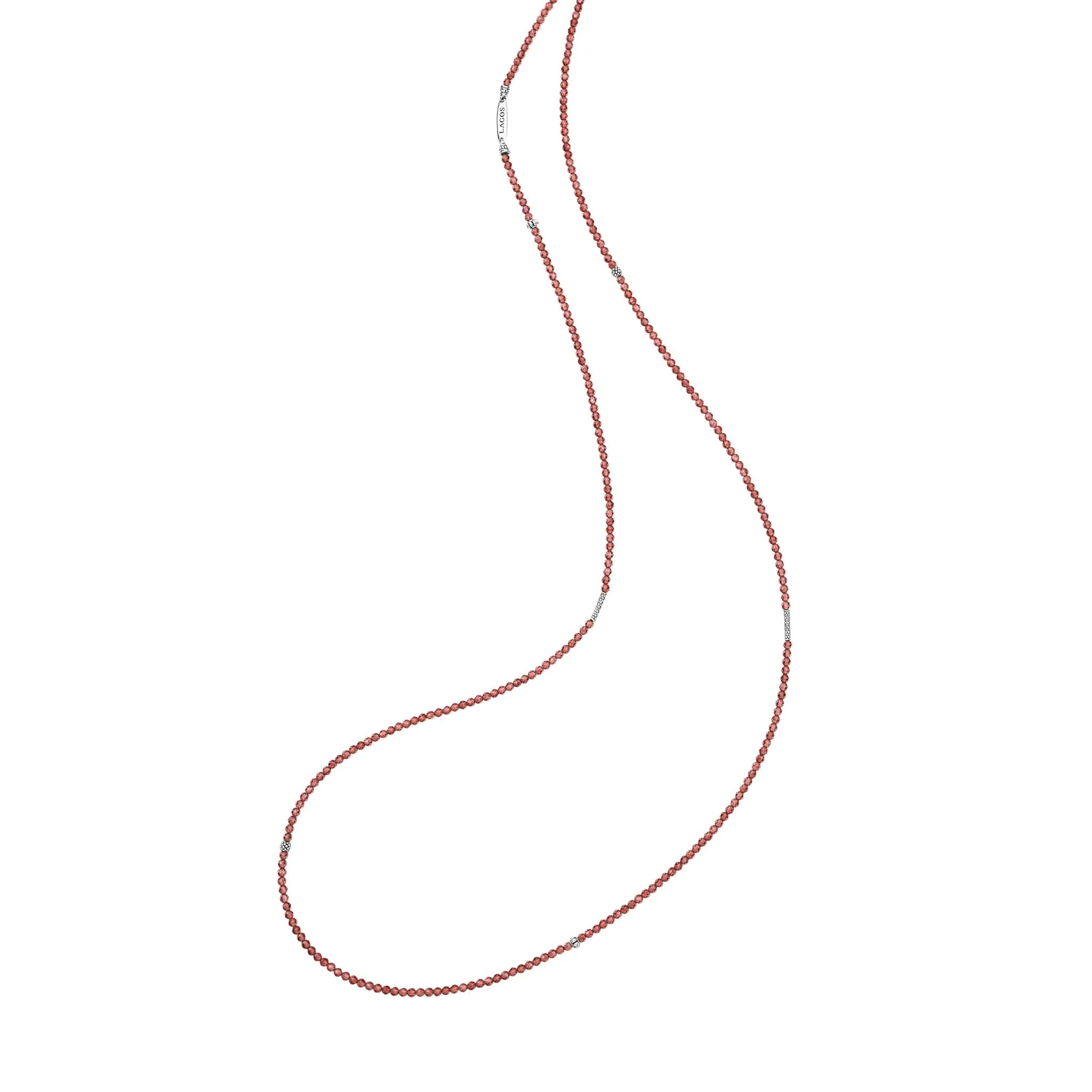 Caviar Icon Garnet Necklace - Image 4