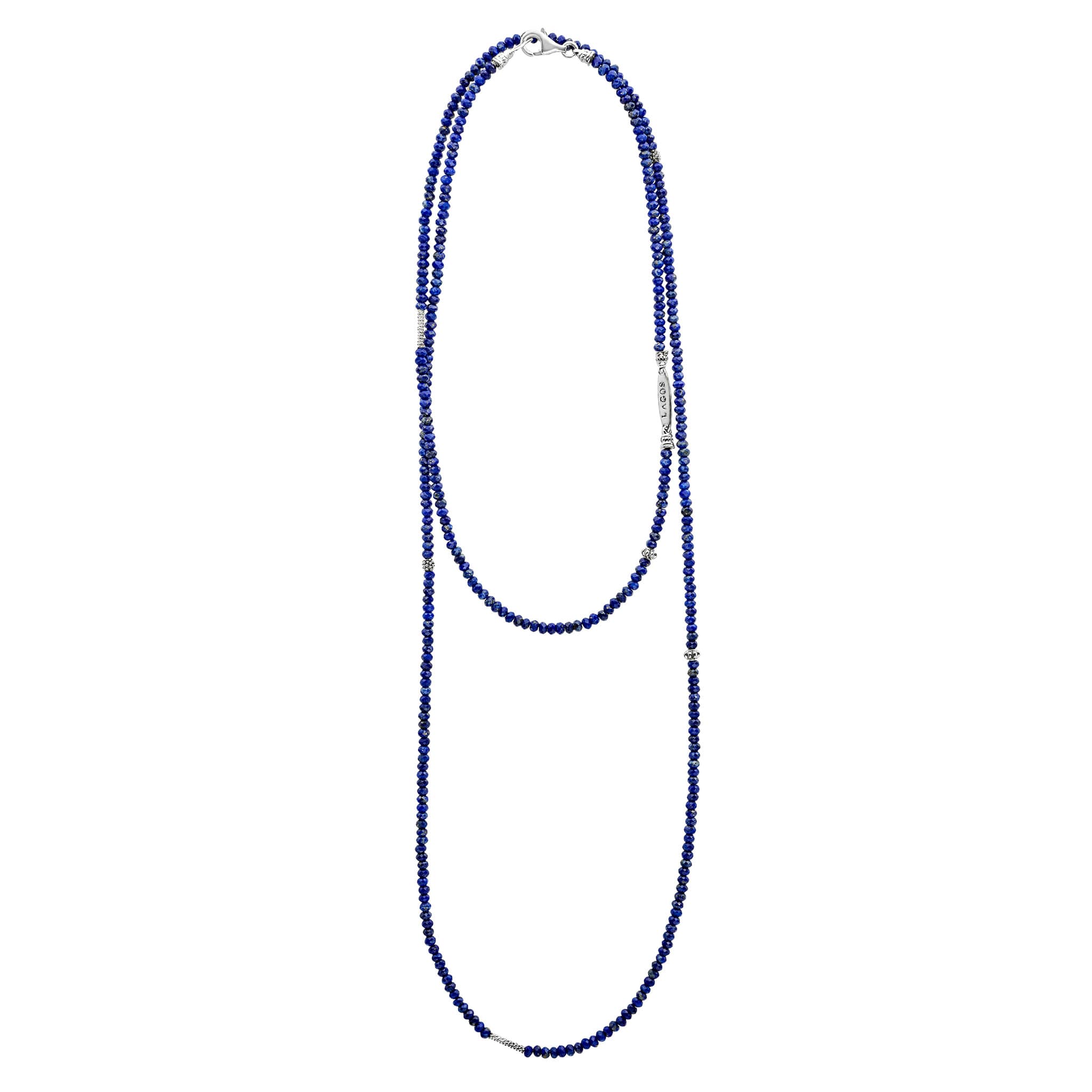 Caviar Icon Lapis Necklace - Image 3