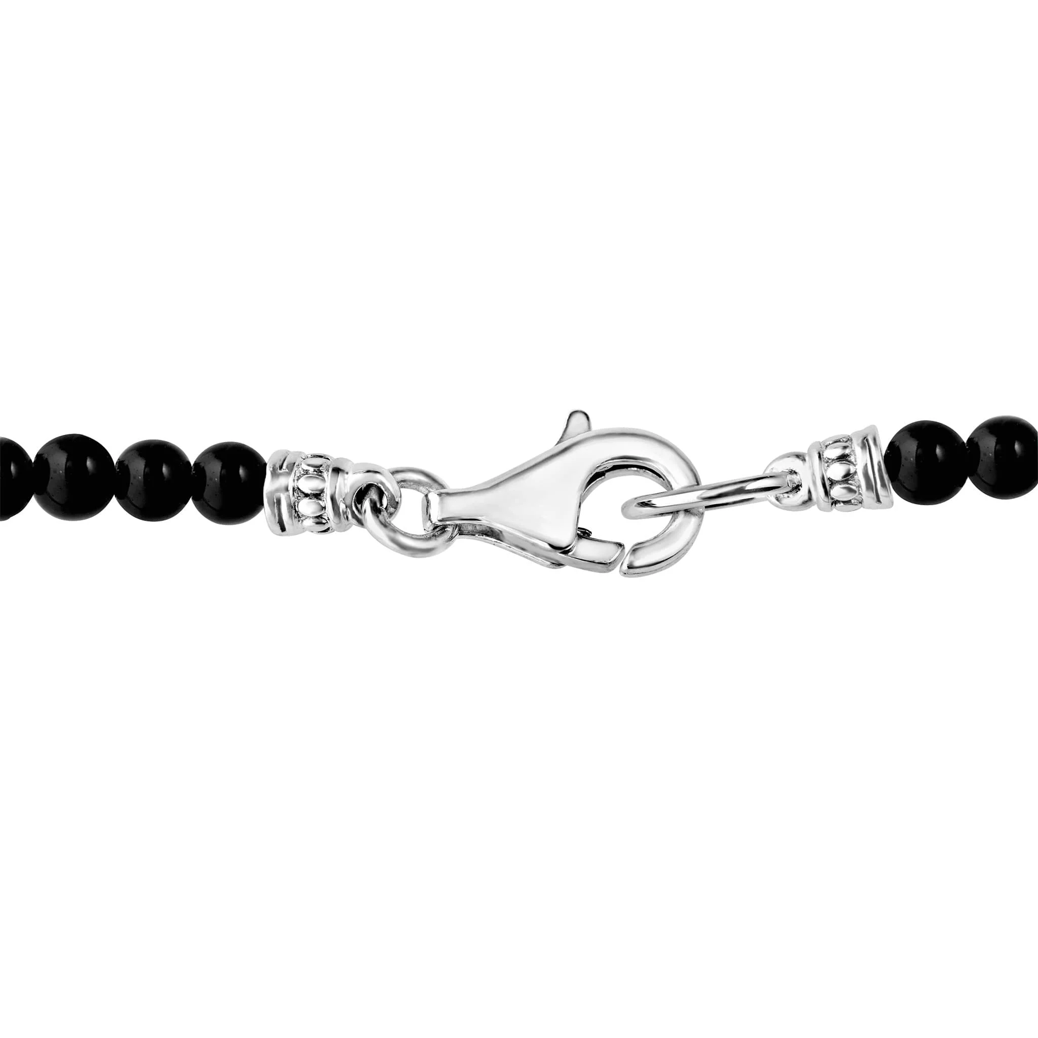 Caviar Icon Onyx Necklace - Image 5