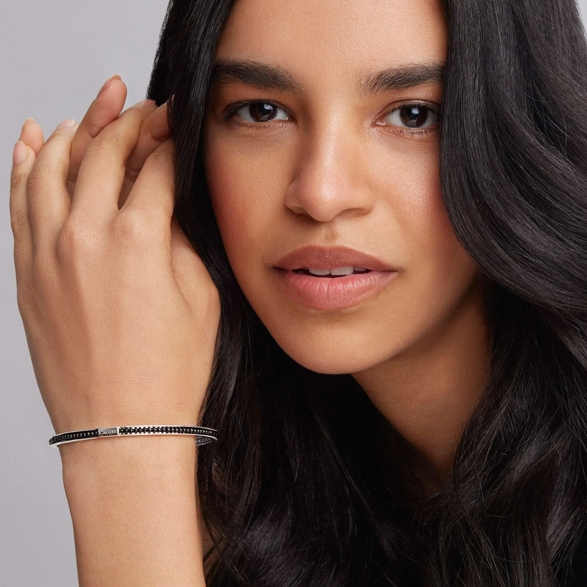 Caviar Icon Onyx Bangle - Image 2
