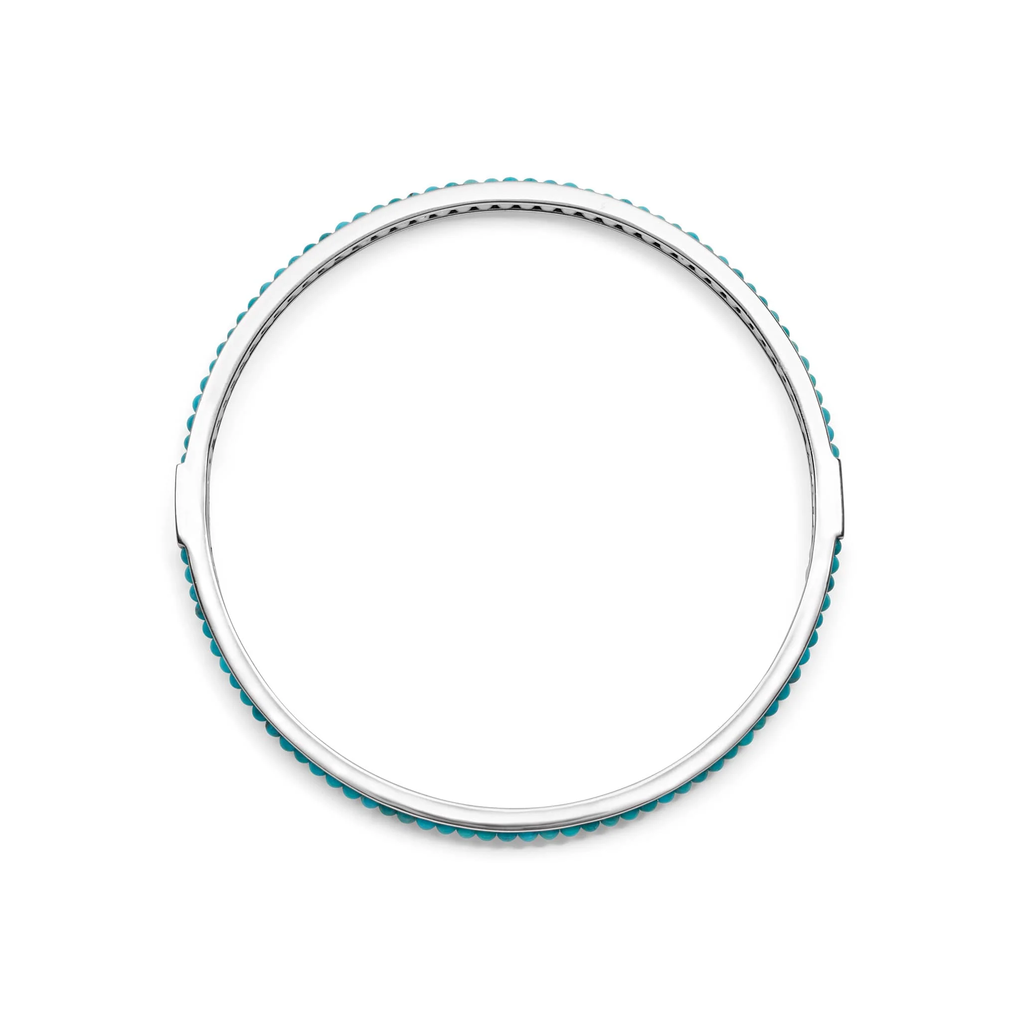 Caviar Icon Turquoise Bangle - Image 4