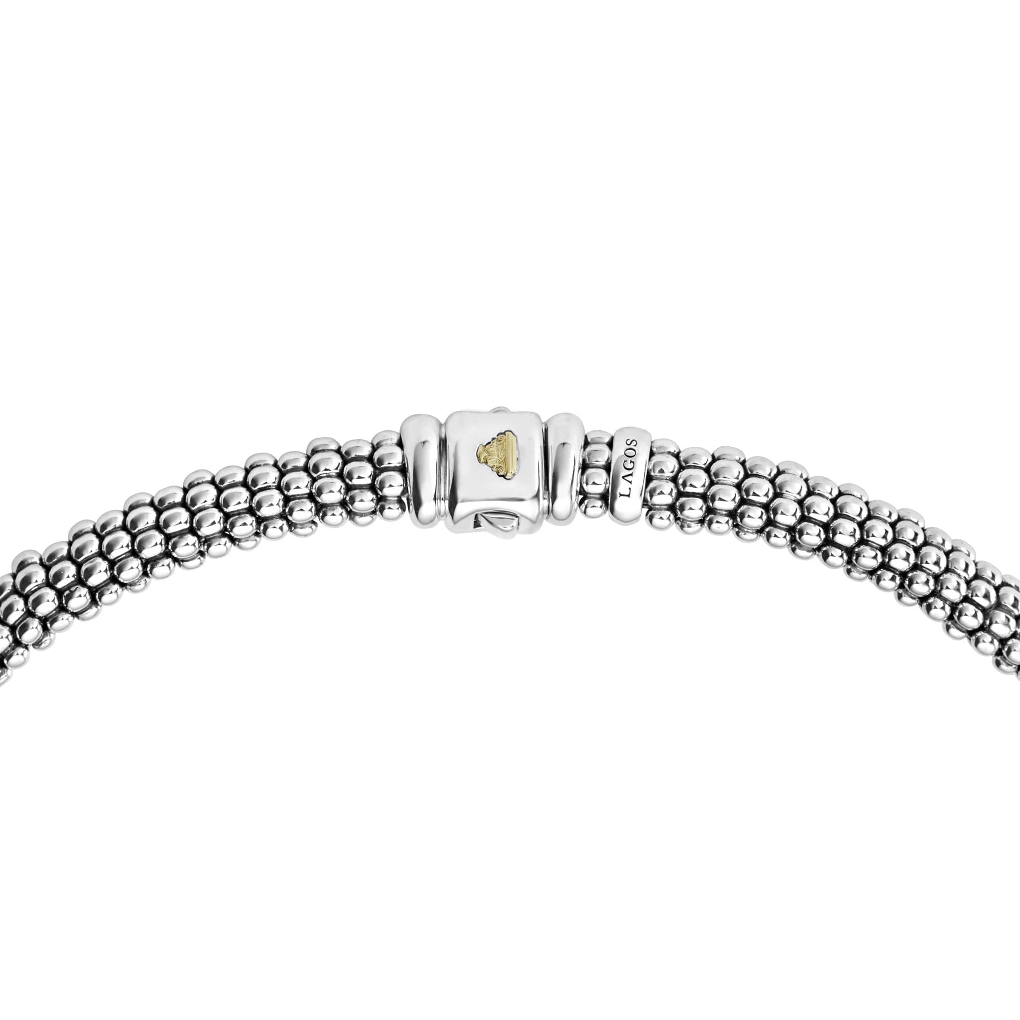 Caviar Lux Single Station Diamond Caviar Necklace - Image 4