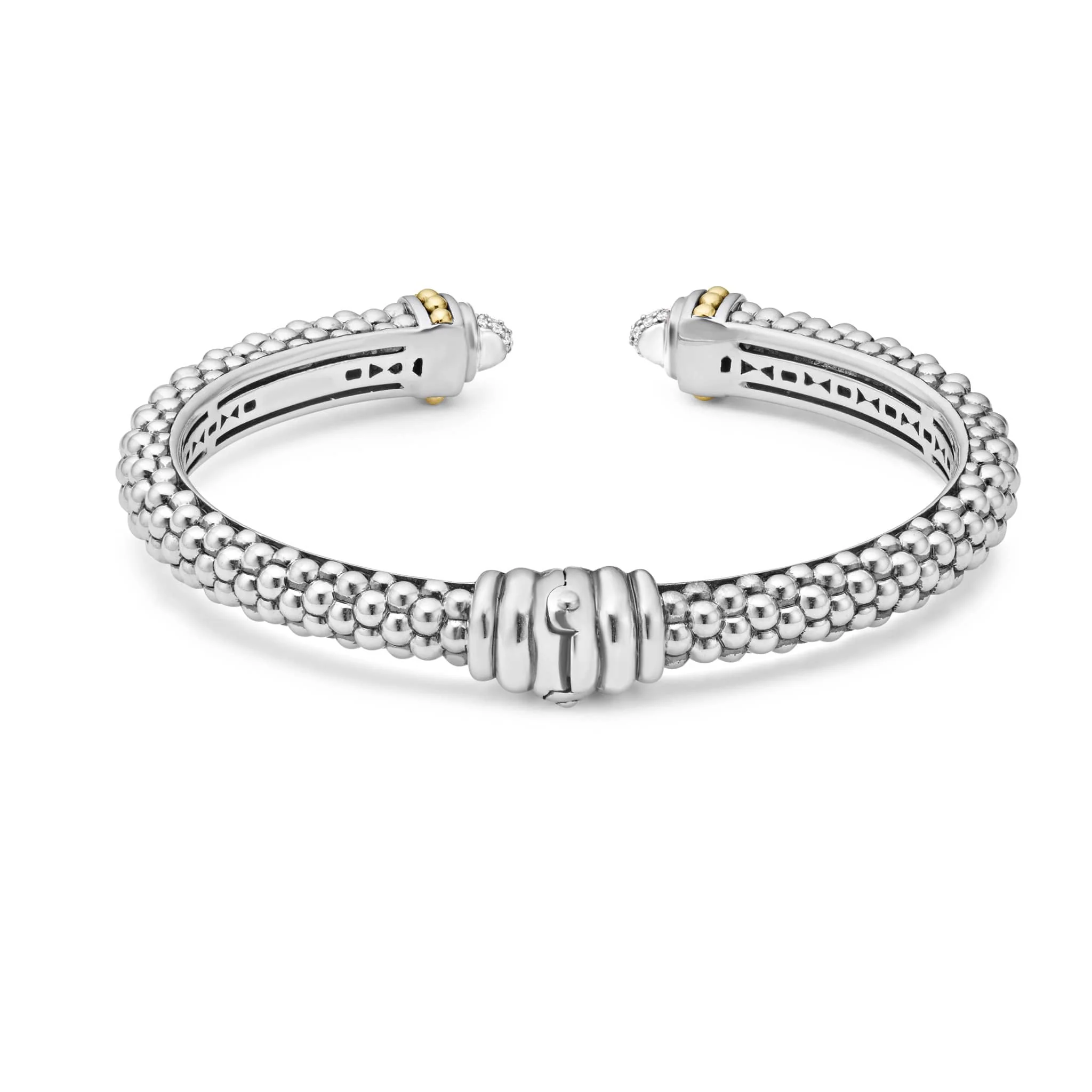 Caviar Lux Diamond Cuff Bracelet | 8mm - Image 5