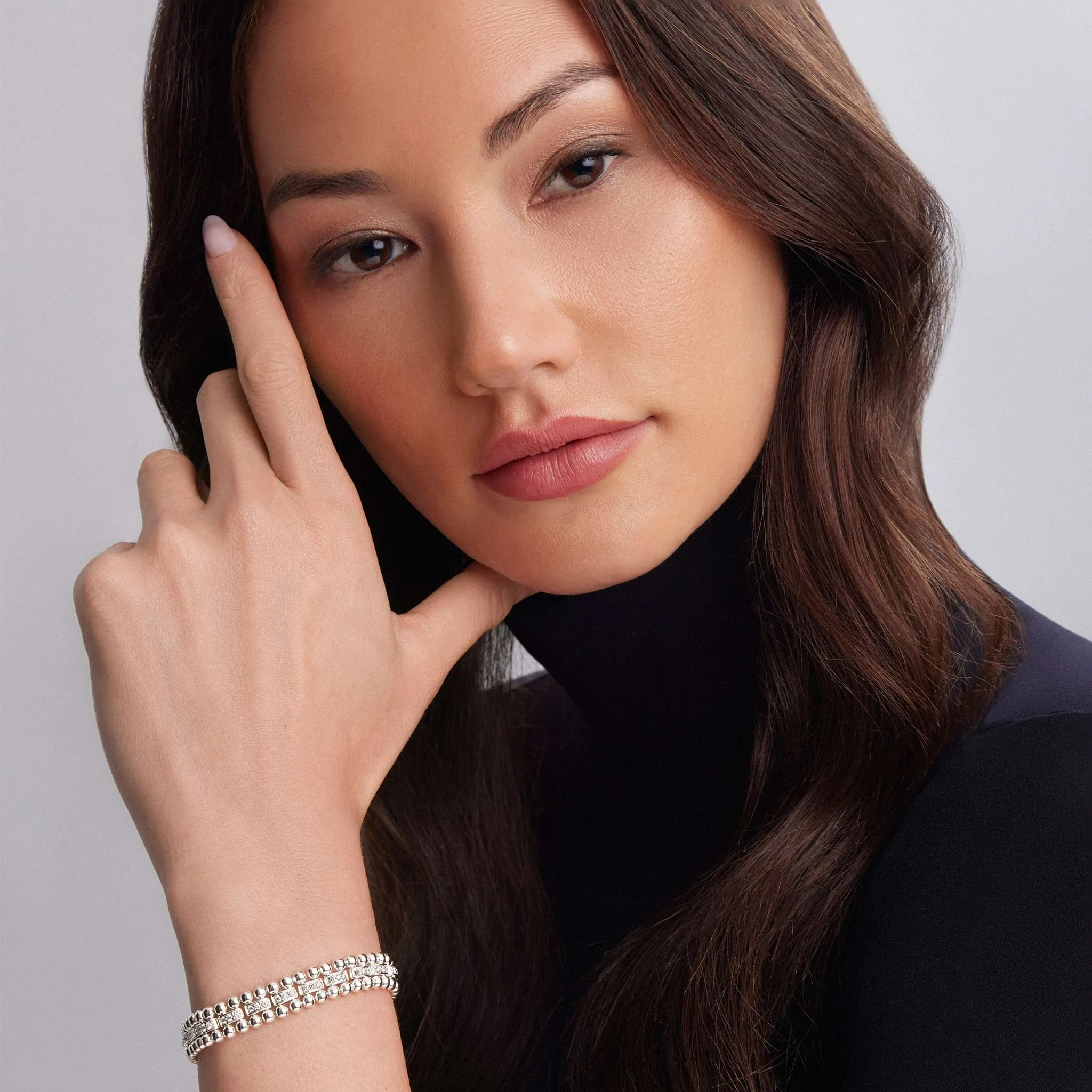 Caviar Spark Diamond Link Bracelet | 9mm - Image 2