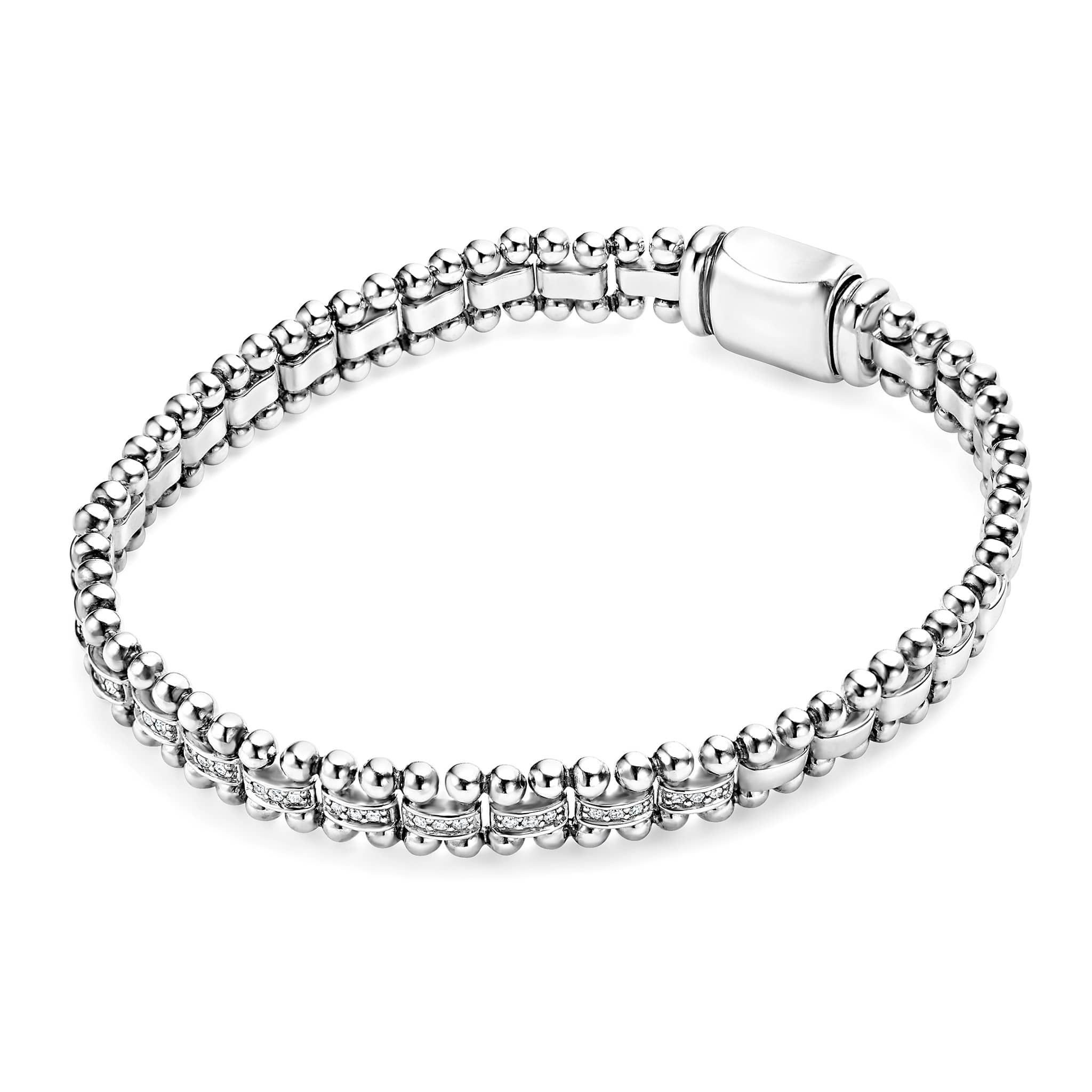 Caviar Spark Diamond Link Bracelet | 7mm - Image 3