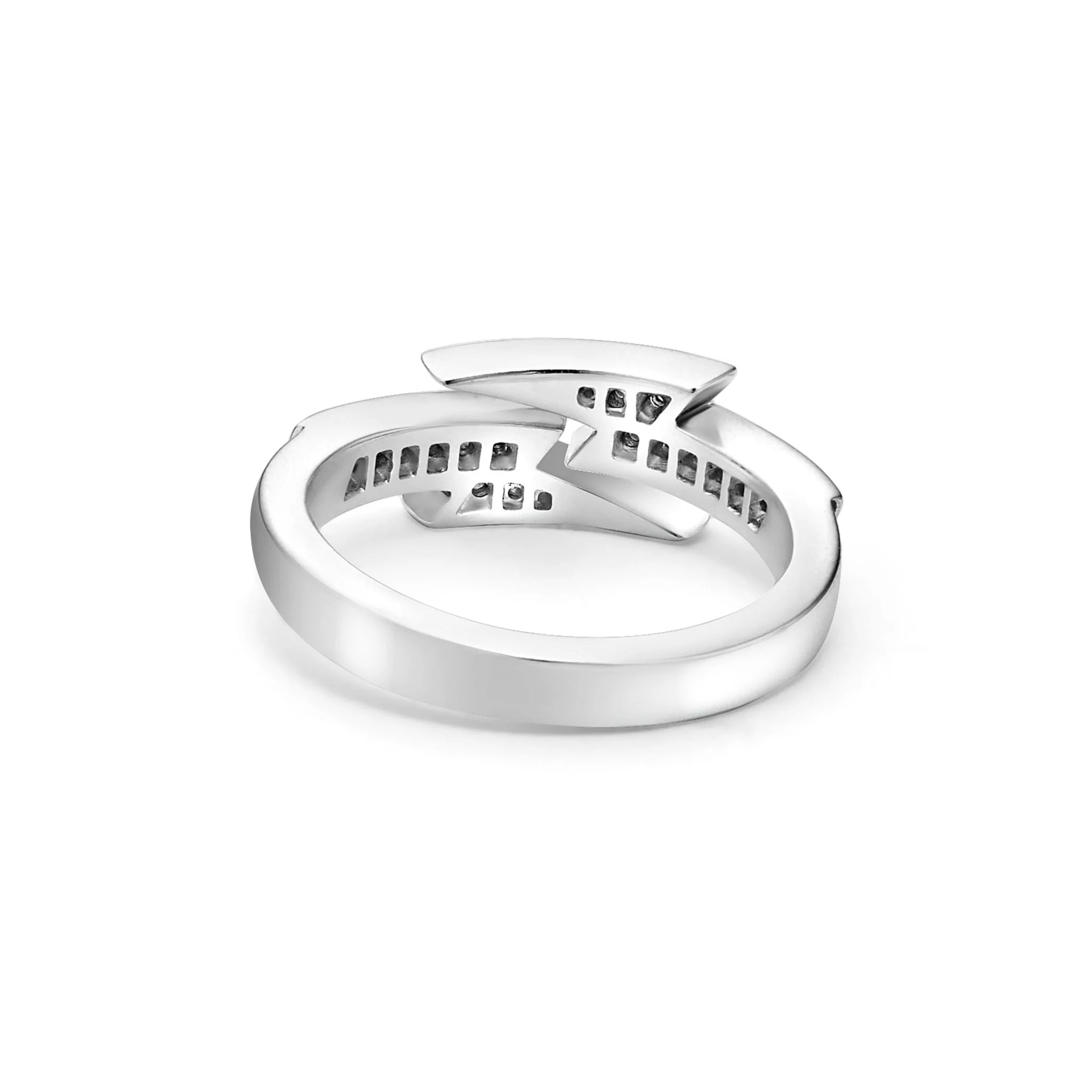 Caviar Spark Lightning Bolt Diamond Ring - Image 4