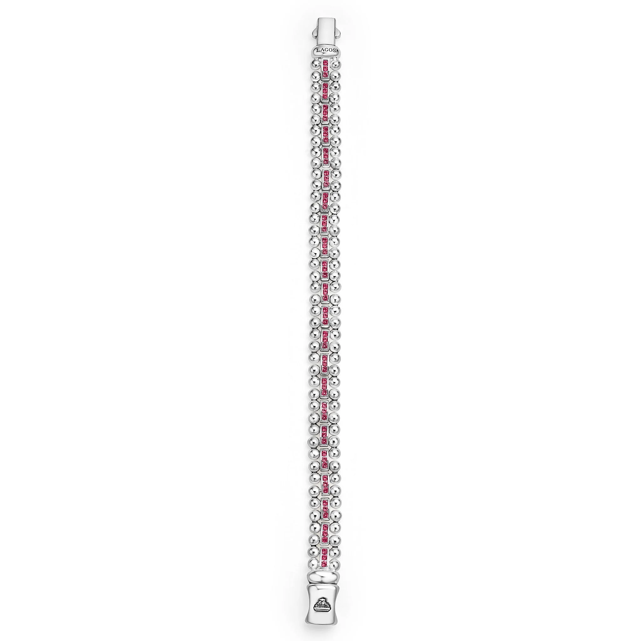 Caviar Spark Ruby Link Bracelet - Image 5