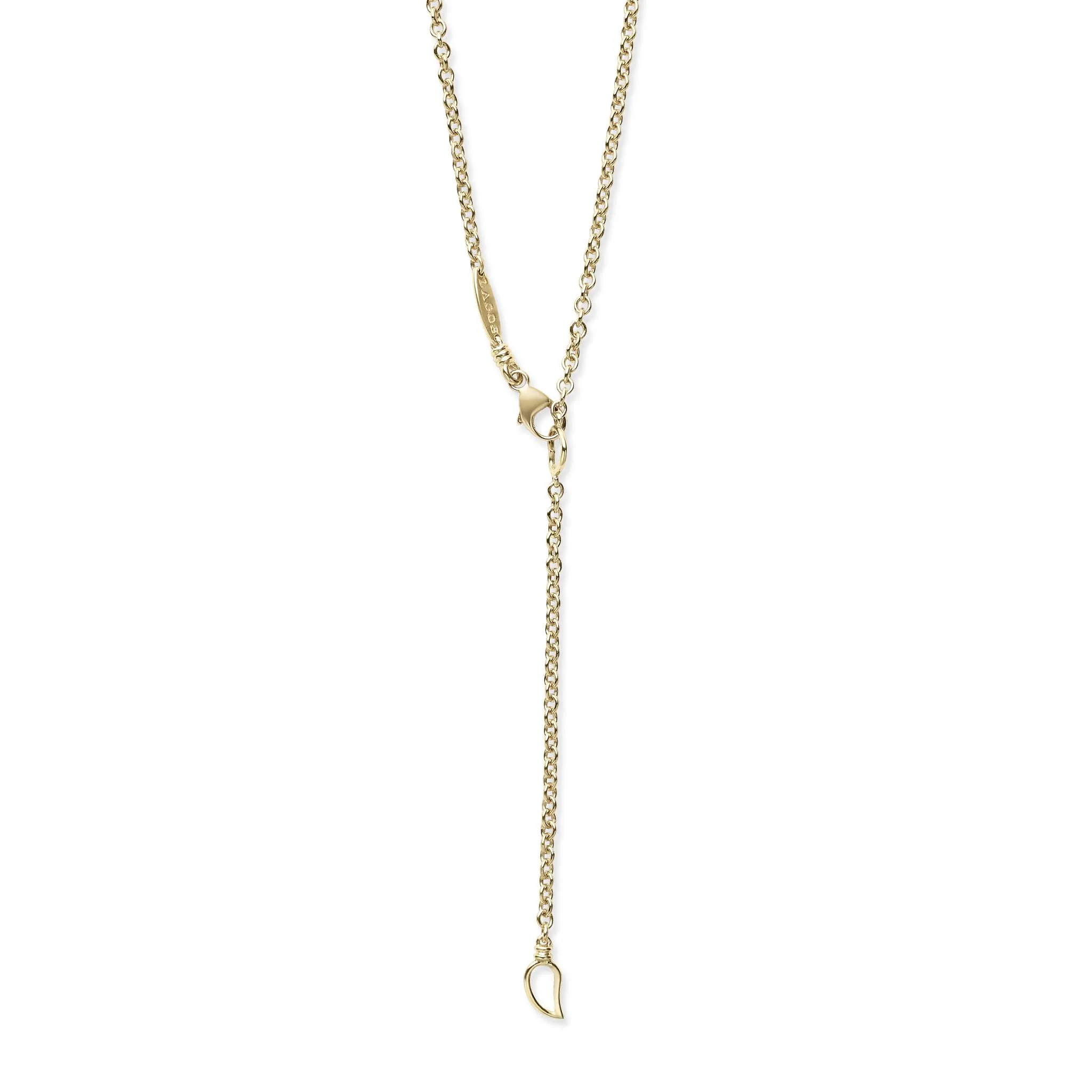 Covet Three Station Round Mother of Pearl Necklace - Image 4