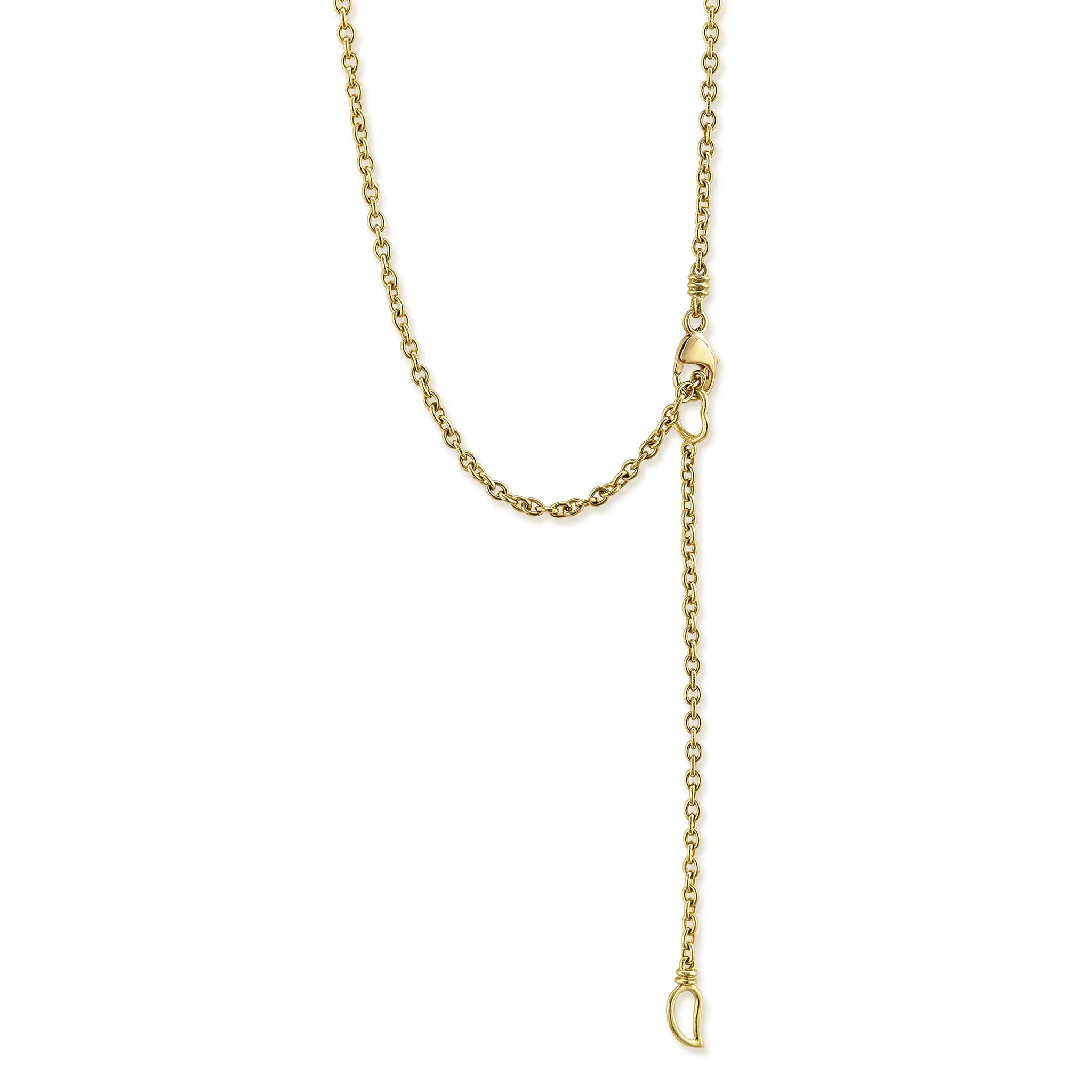 Covet Round Onyx Pendant Necklace - Image 4